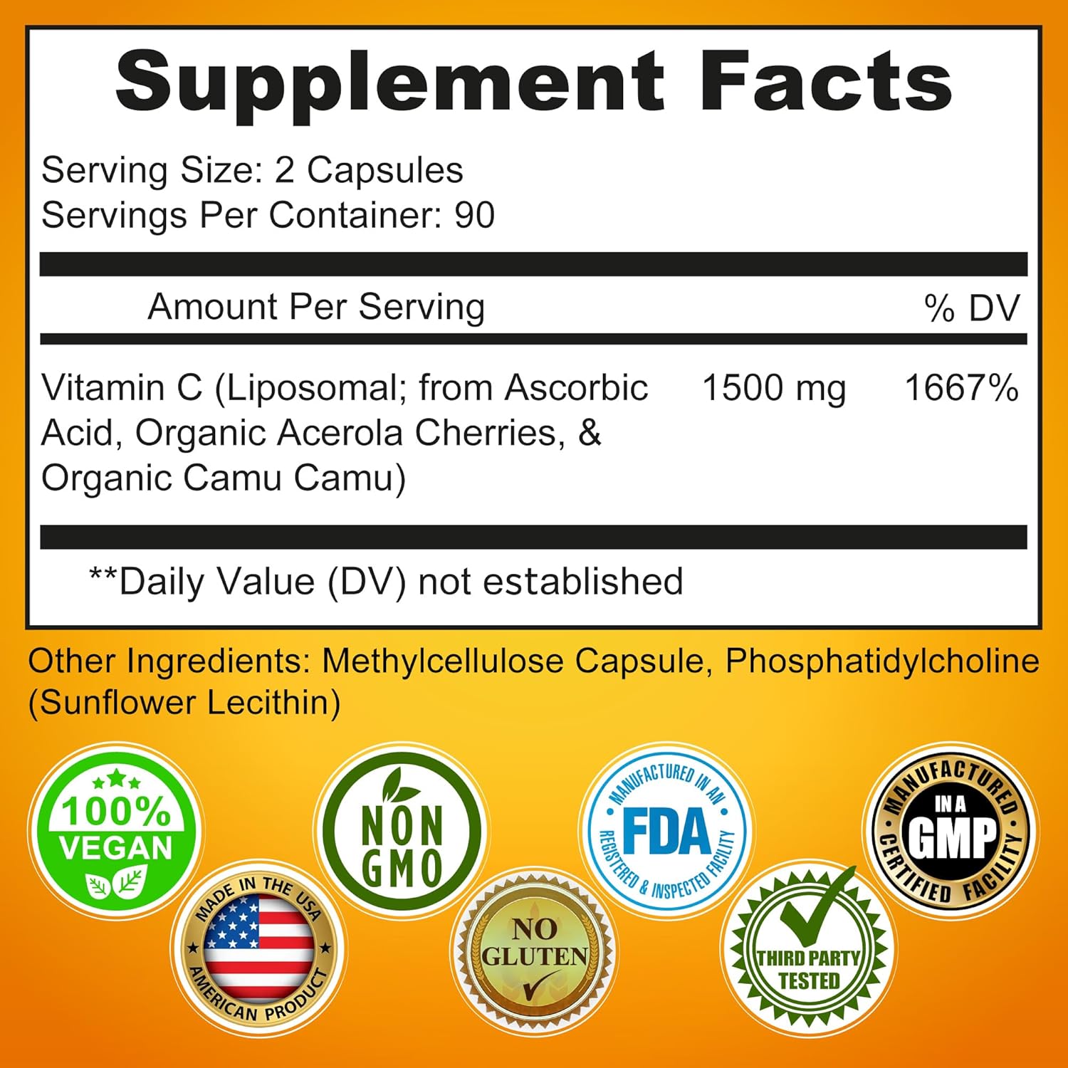 Antioxidant Bundle: Liposomal Glutathione 500mg, Vitamin C 1500mg, Quercetin with Bromelain & Zinc - Organic Whole Food Supplement Studio