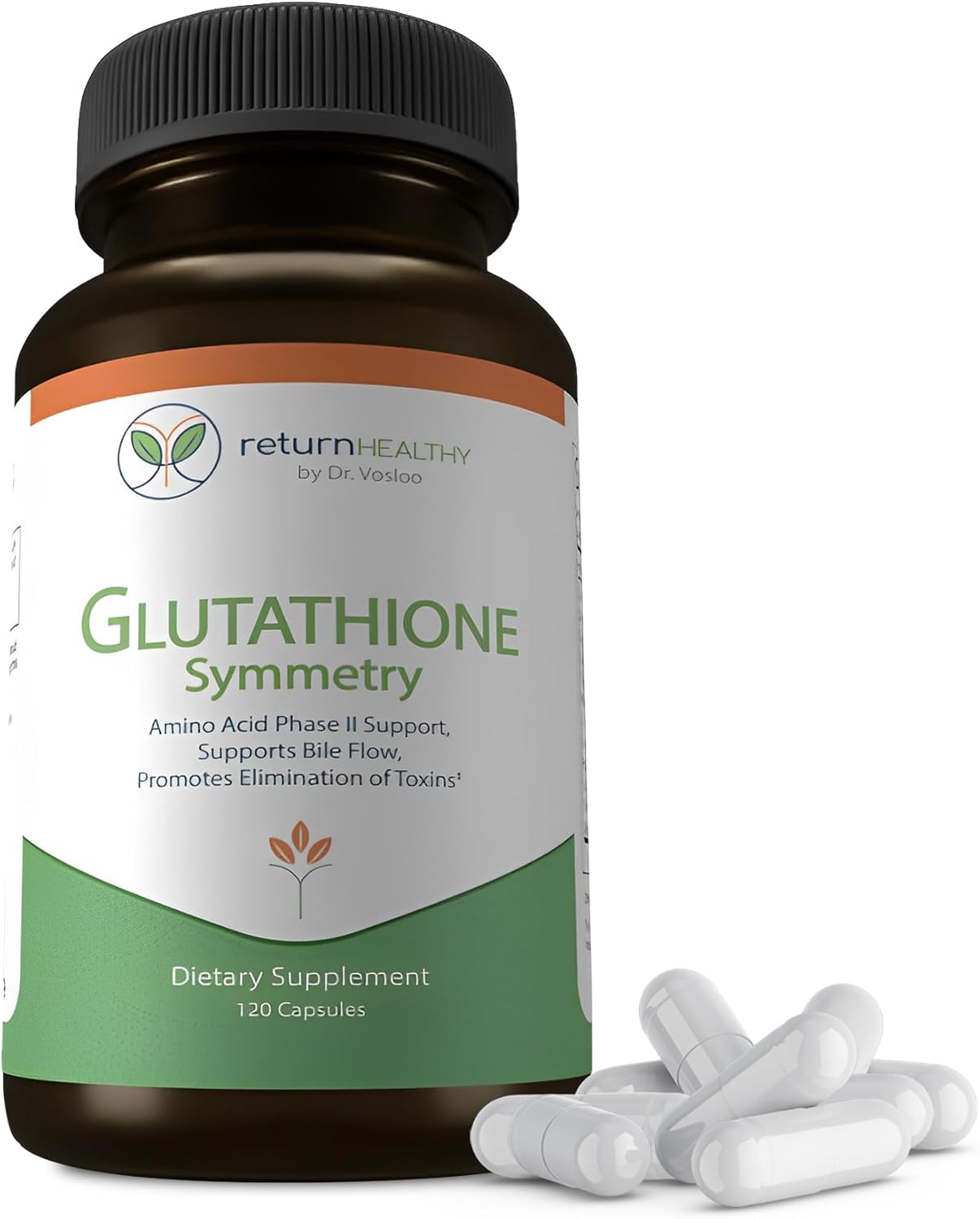 Antioxidant & Detox Support | S-Acetyl Glutathione Supplement | Natural Cellular Health | Vegan, Non-GMO, 120 Capsules