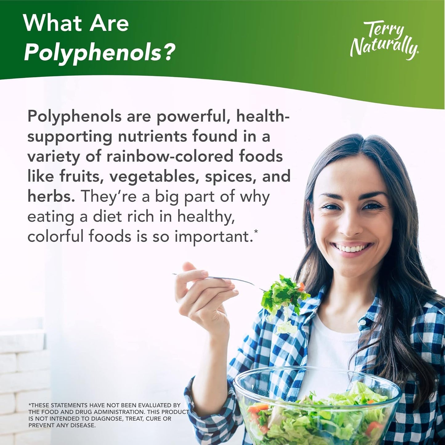 Antioxidant Polyphenol Blend Capsules for Brain, Liver, Nerve, Respiratory & Skin Health - Whole Body Support - 60ct