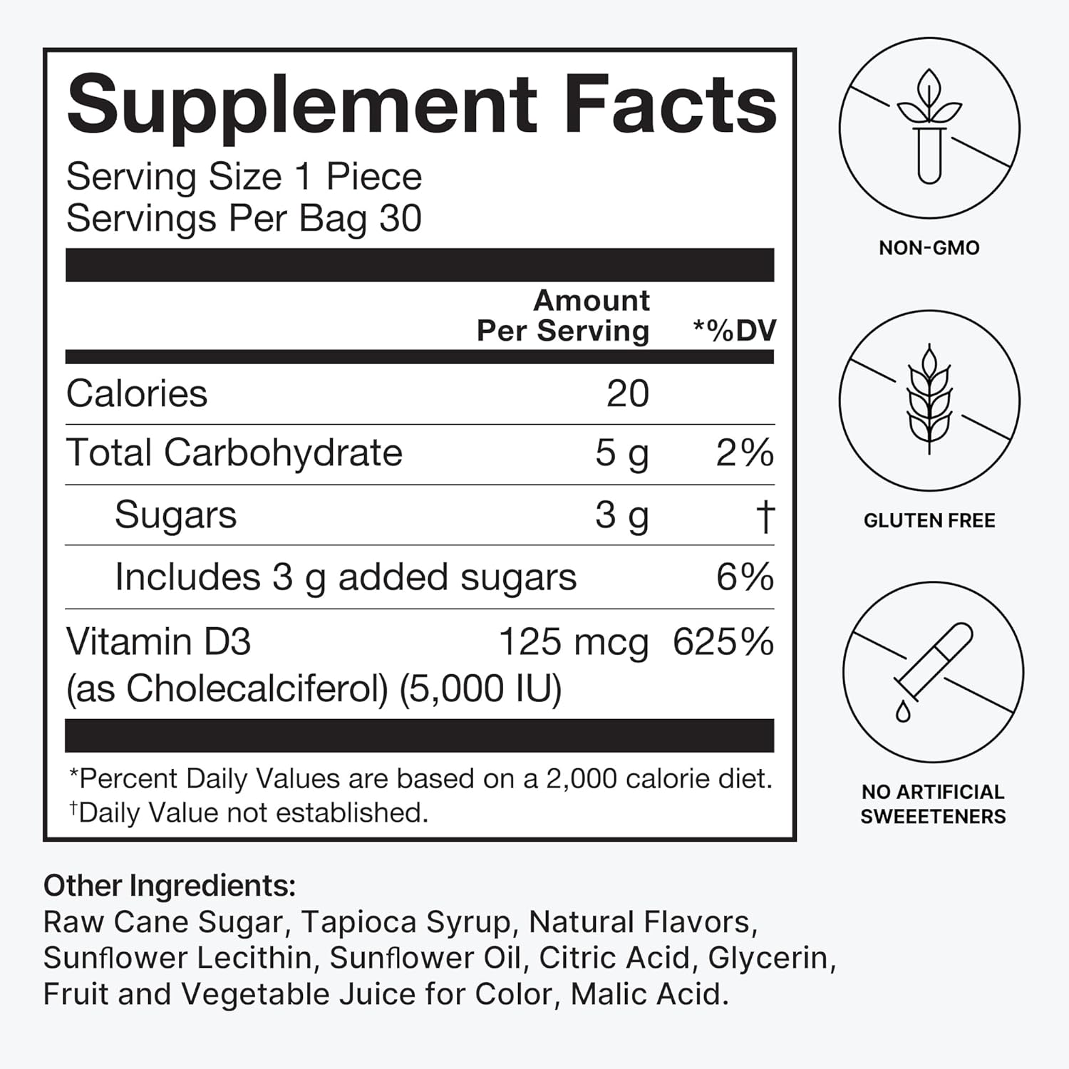 Antioxidant-Rich humanN SuperGrapes & Vitamin D3 Chews for Immune Support and Overall Wellness