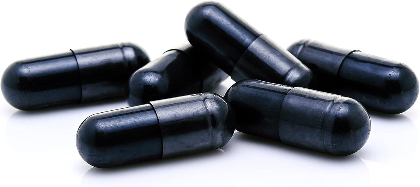 Antler Farms Coconut Activated Charcoal Capsules - 180 Count, 260mg, USP Food Grade, Ultra Fine Powder