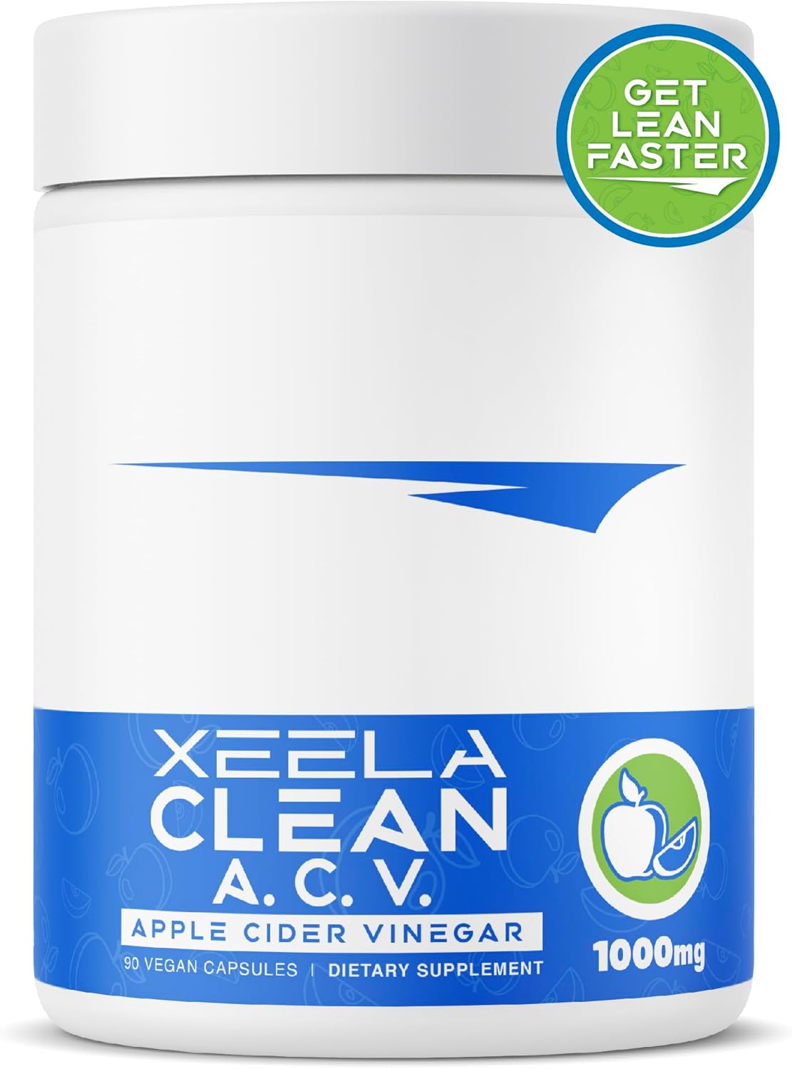 Apple Cider Vinegar Capsules with The Mother for Weight Management - Appetite & Craving Control for Men & Women