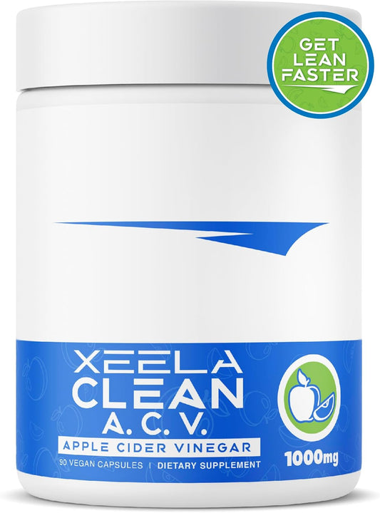 Apple Cider Vinegar Capsules with The Mother for Weight Management - Appetite & Craving Control for Men & Women