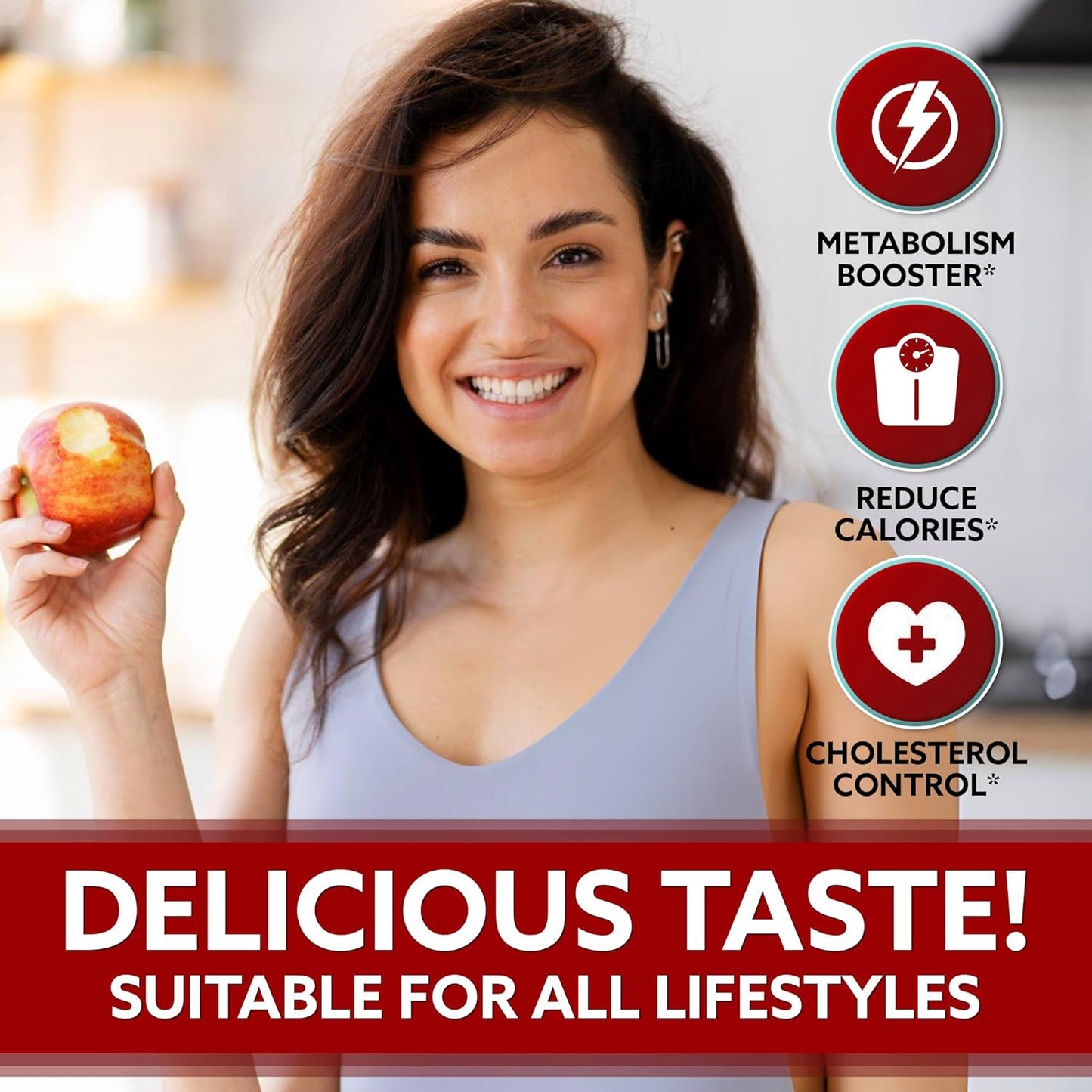 Apple Cider Vinegar Gummies with Beet Root & Pomegranate - 1000mg | Non-GMO, Vegan, Gluten-Free - Supports Digestion, Metabolism, Energy & Immune Health - Raspberry Flavor