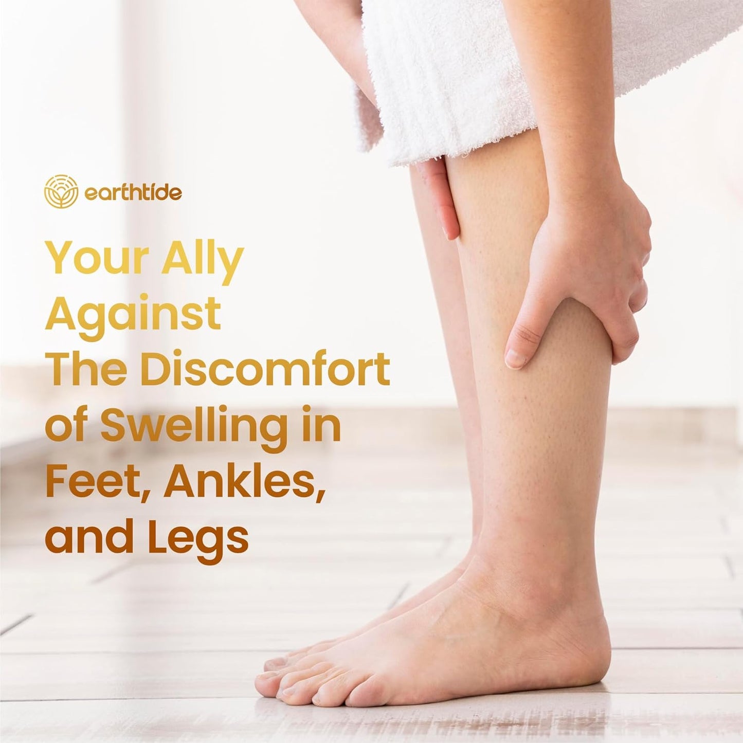 Aquavane Natural Diuretic Water Pills for Swollen Feet & Legs - Herbal Relief for Water Retention, Reduce Swelling & Bloating