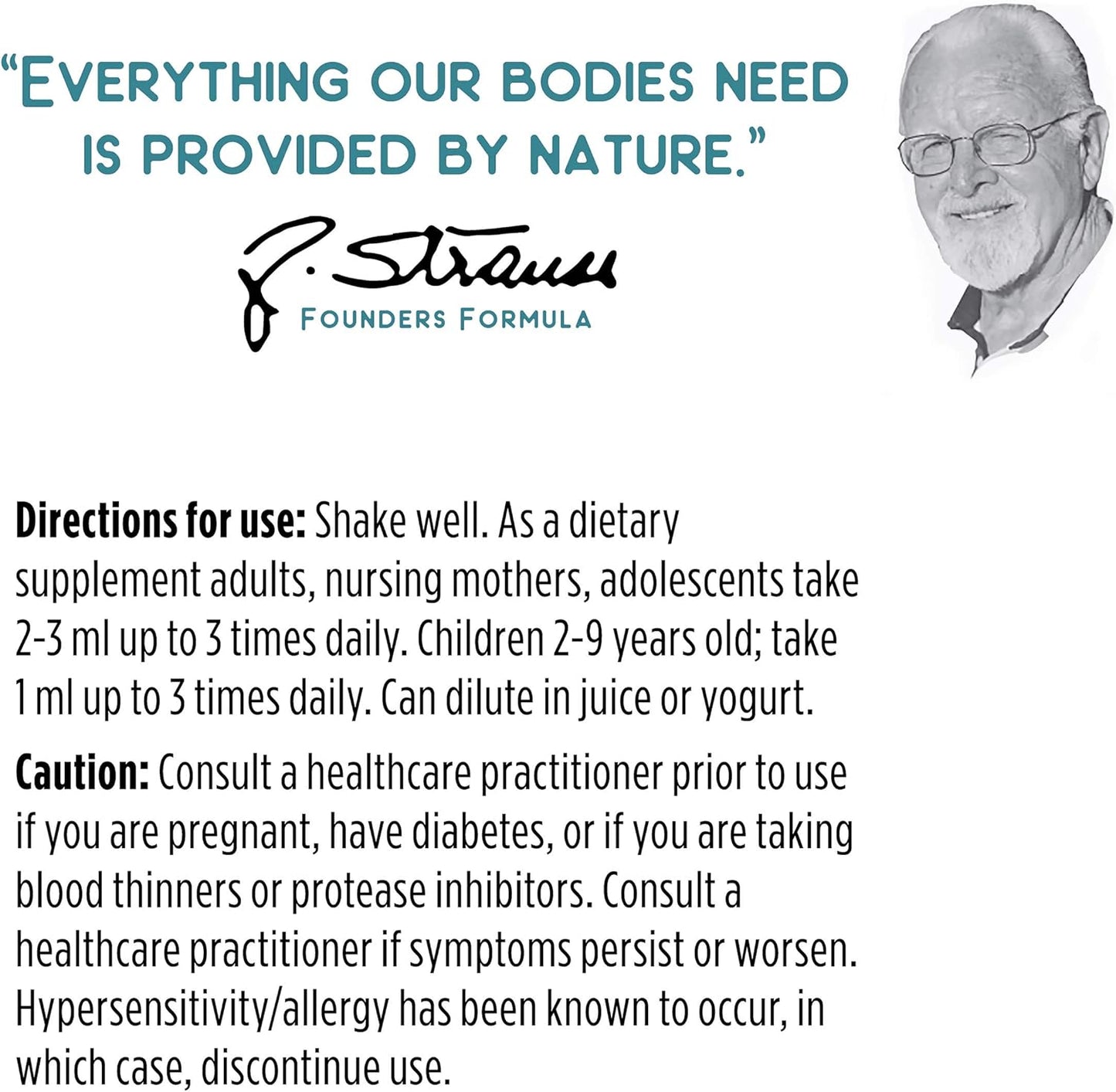 Arctic Cherry Immune & Respiratory Support Drops by Strauss Naturals - Natural Formula, Gluten/Soy-Free, Non-GMO - 3.4 fl oz