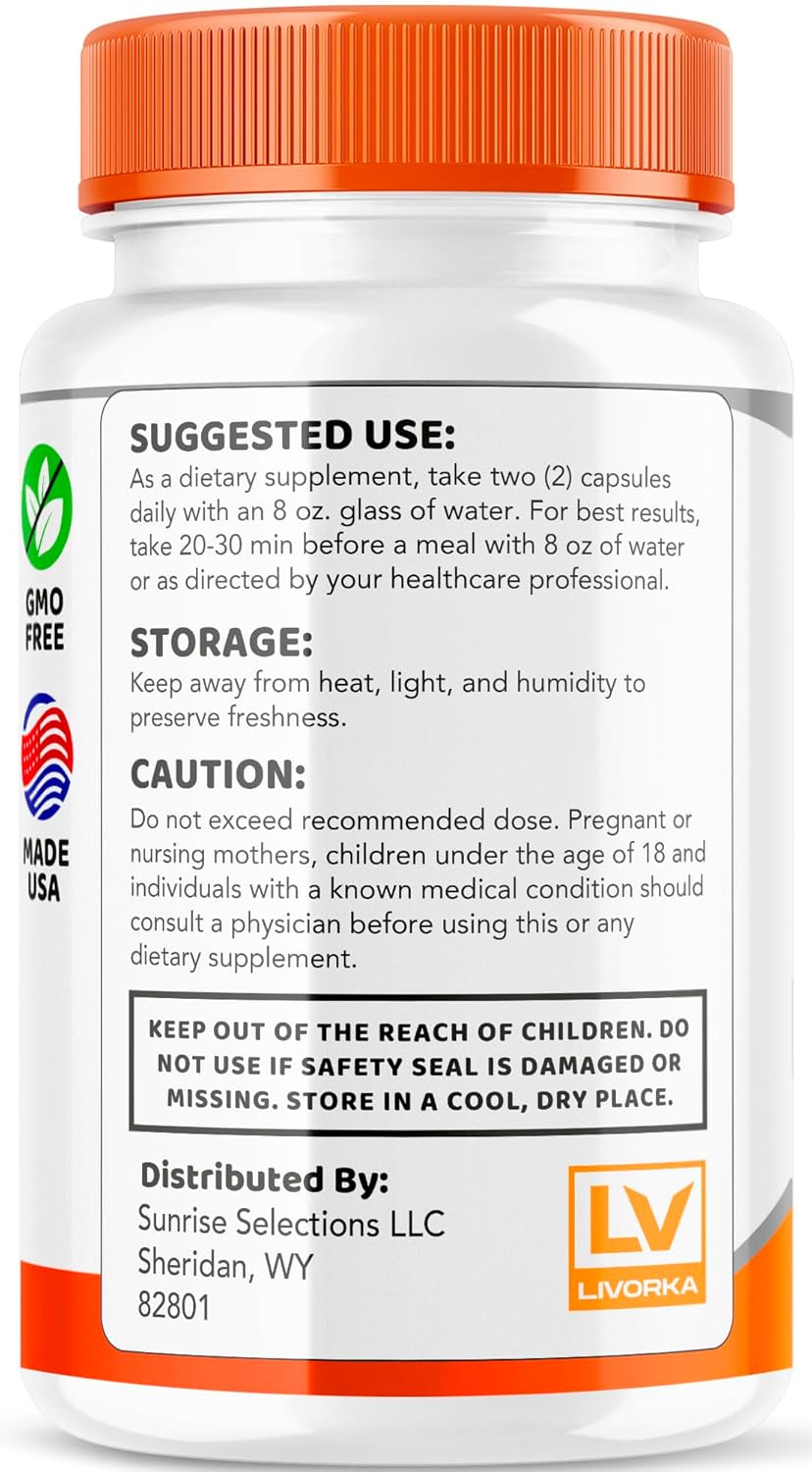 Arialeaf Primepalm Sciatica Capsules - 3 Month Supply for Nerve Health Support