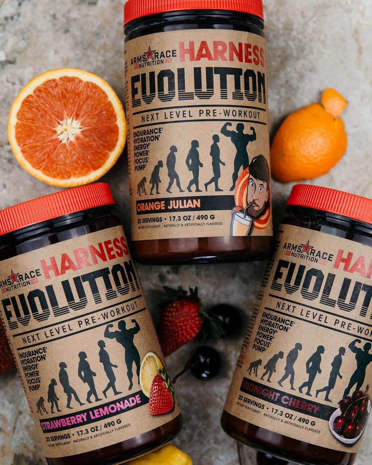 Arms Race Nutrition Evolution Next Level Pre-Workout - 20 Servings
