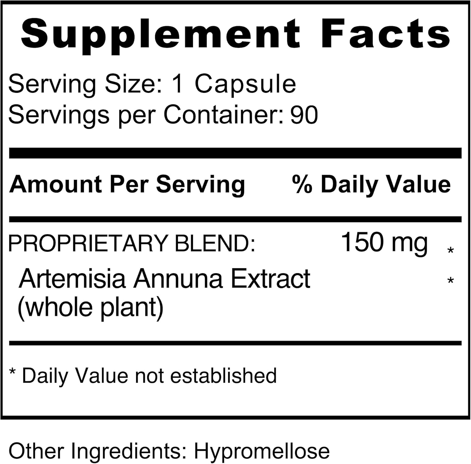 Artemisia Annua Sweet Wormwood Capsules by Jiva Botanicals - Natural Herbal Supplement for Wellness