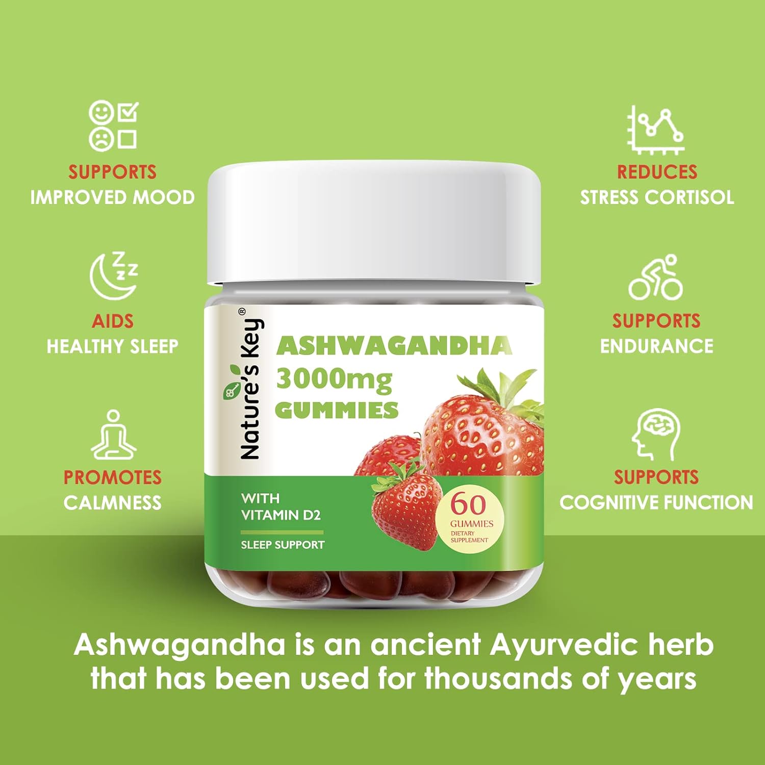 Ashwagandha and Black Seed Oil Gummies for Natural Wellness and Immune Support
