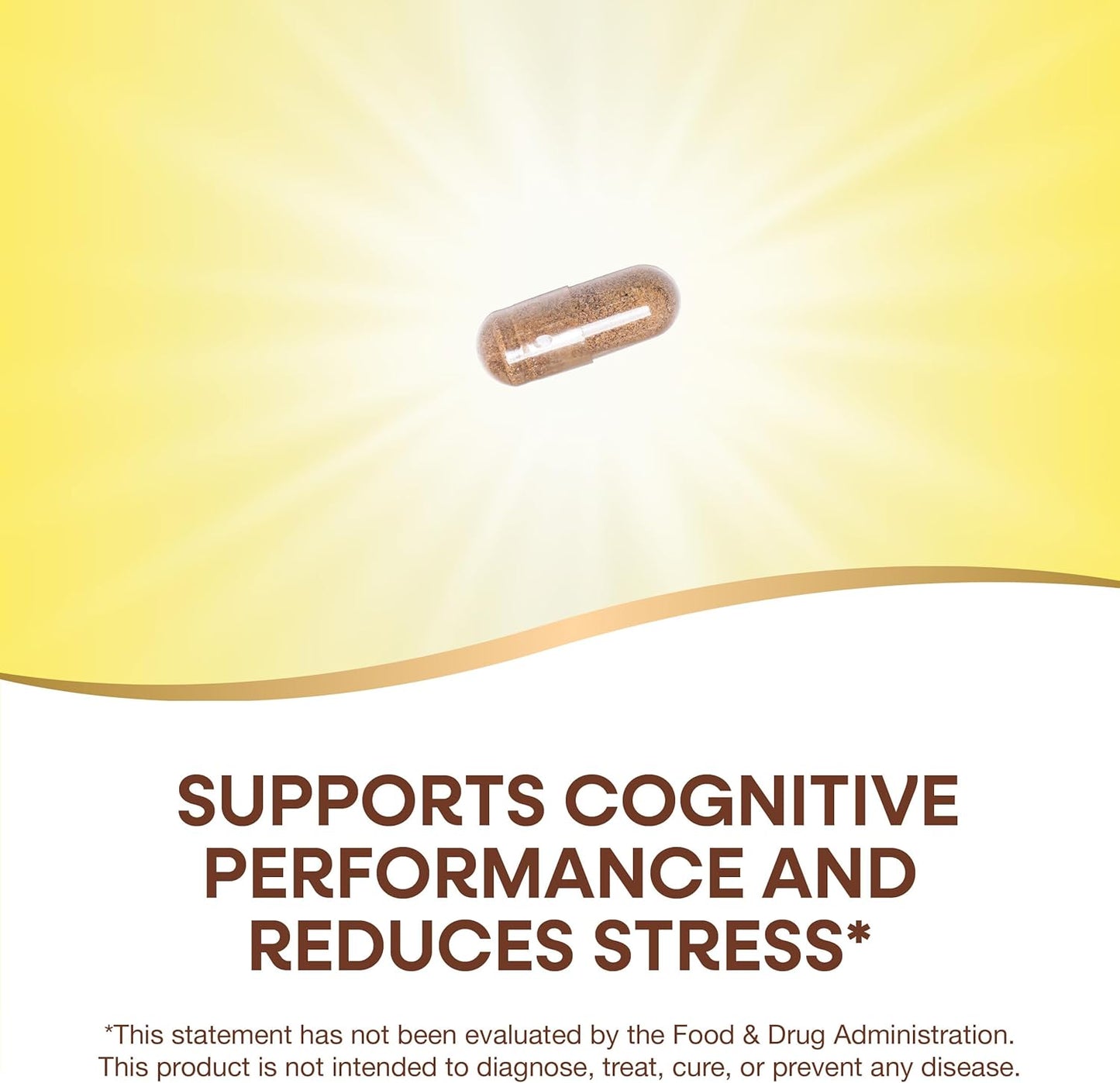 Ashwagandha Capsules for Clear Thinking & Stress Reduction - 40 Capsules