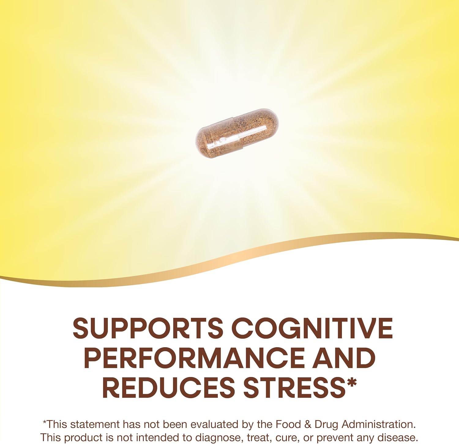 Ashwagandha Capsules for Clear Thinking & Stress Reduction - 40 Capsules