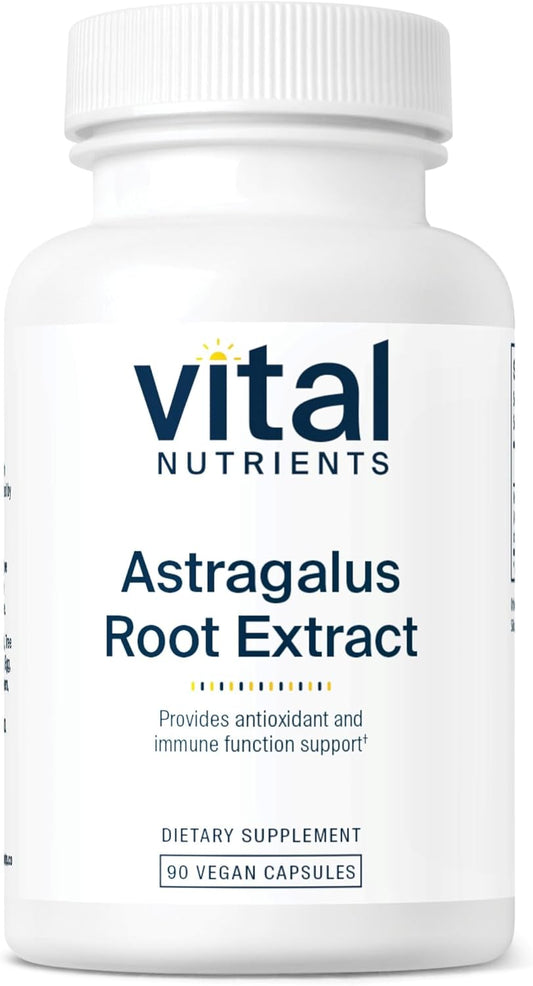Astragalus Root Extract Capsules - Vegan Herbal Immune Support - 90 Vegetarian Capsules - 300mg