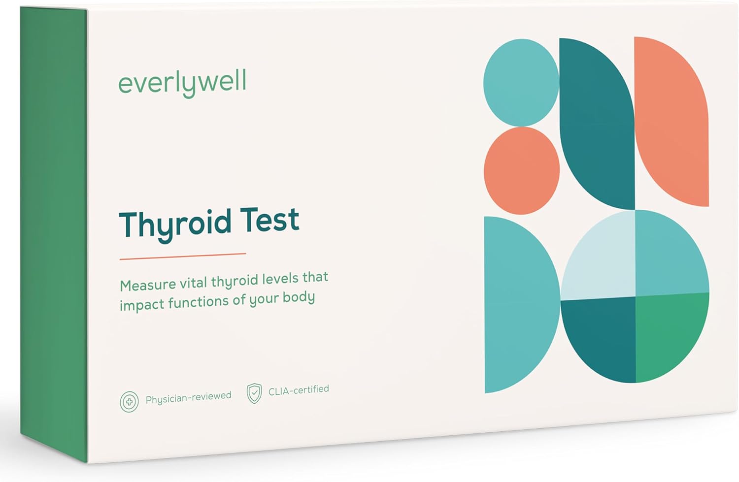 At-Home Everlywell Thyroid Test Kit for Ages 18+, Fast & Accurate Results from CLIA-Certified Lab