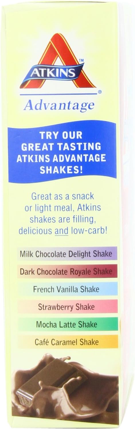 Atkins Advantage Bars, Chocolate Peanut Butter, 2.1 oz, 5 Bars, Pack of 2