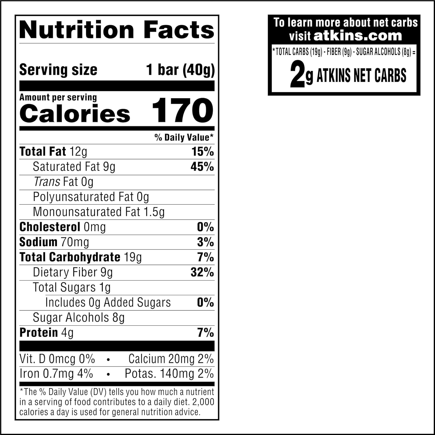 Atkins Endulge Chocolate Coconut Bars - Delicious Low-Sugar Dessert Treat with High Fiber, 16 Count Pack