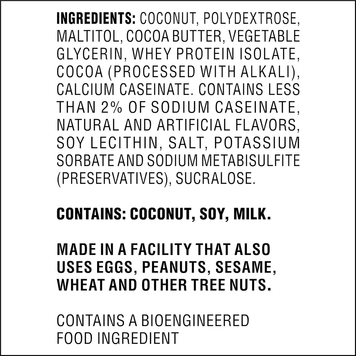 Atkins Endulge Chocolate Coconut Bars - Delicious Low-Sugar Dessert Treat with High Fiber, 16 Count Pack