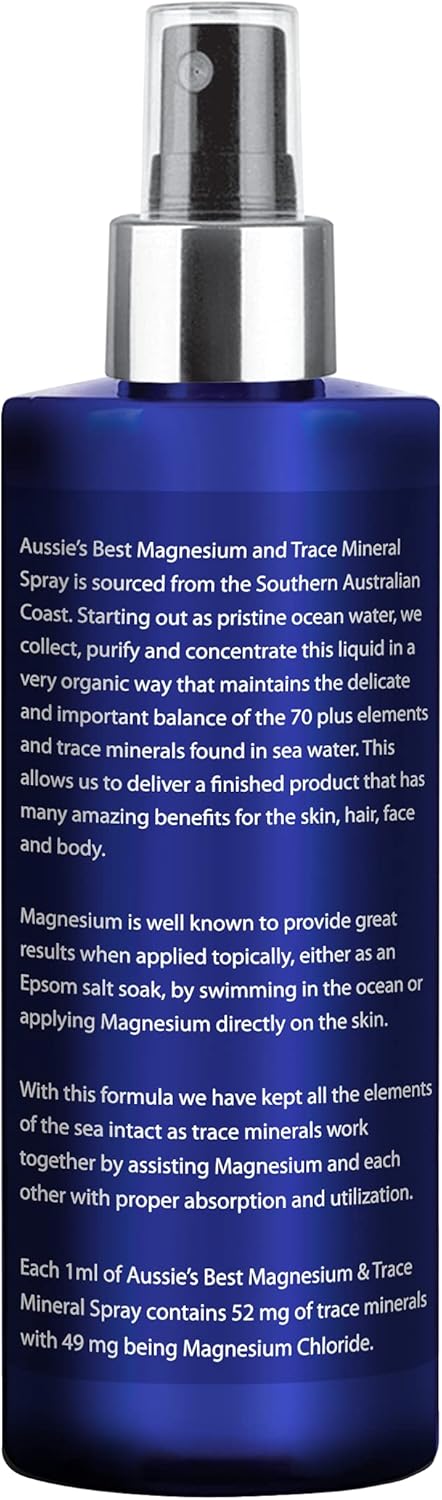 Aussie Trace Minerals Magnesium & Trace Mineral Spray - 120 ML - Top Australian Formula