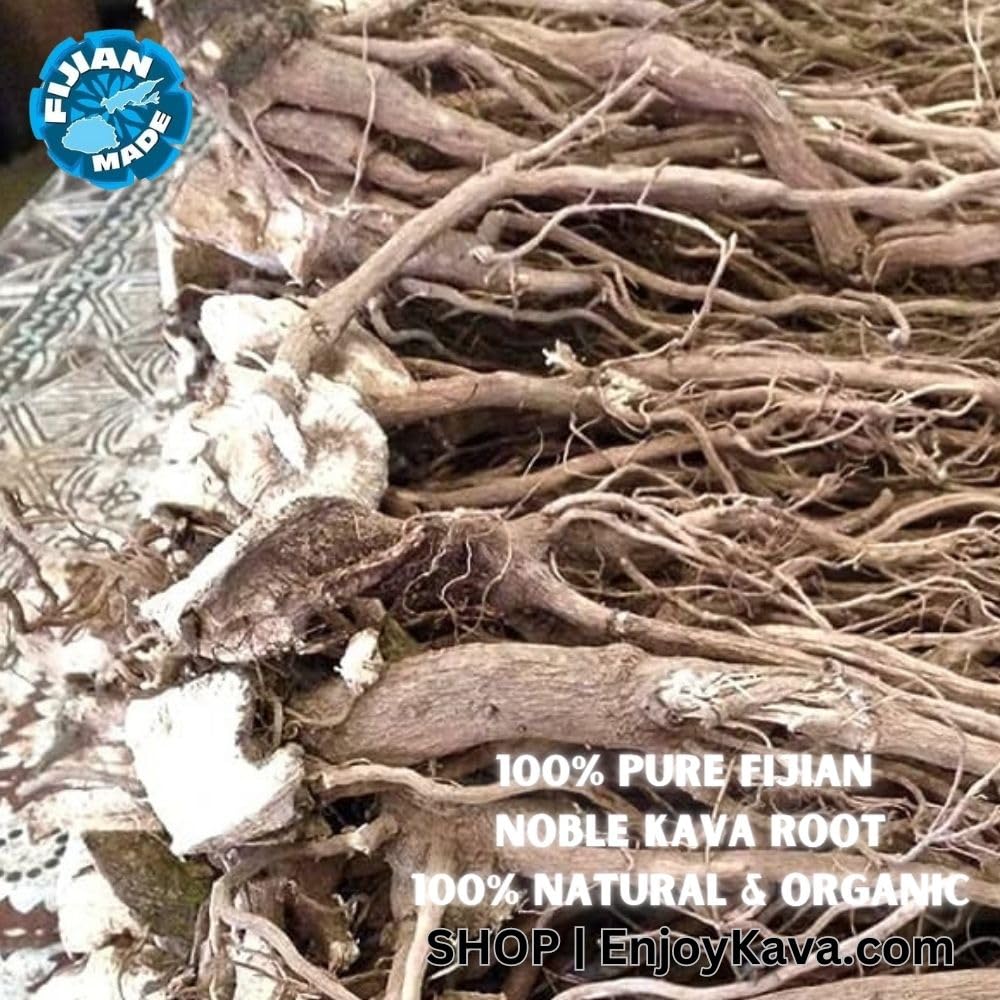 Authentic 100% Noble Kava Root Cut & Sifted from Fiji - 16 Oz Bag for Enjoyment