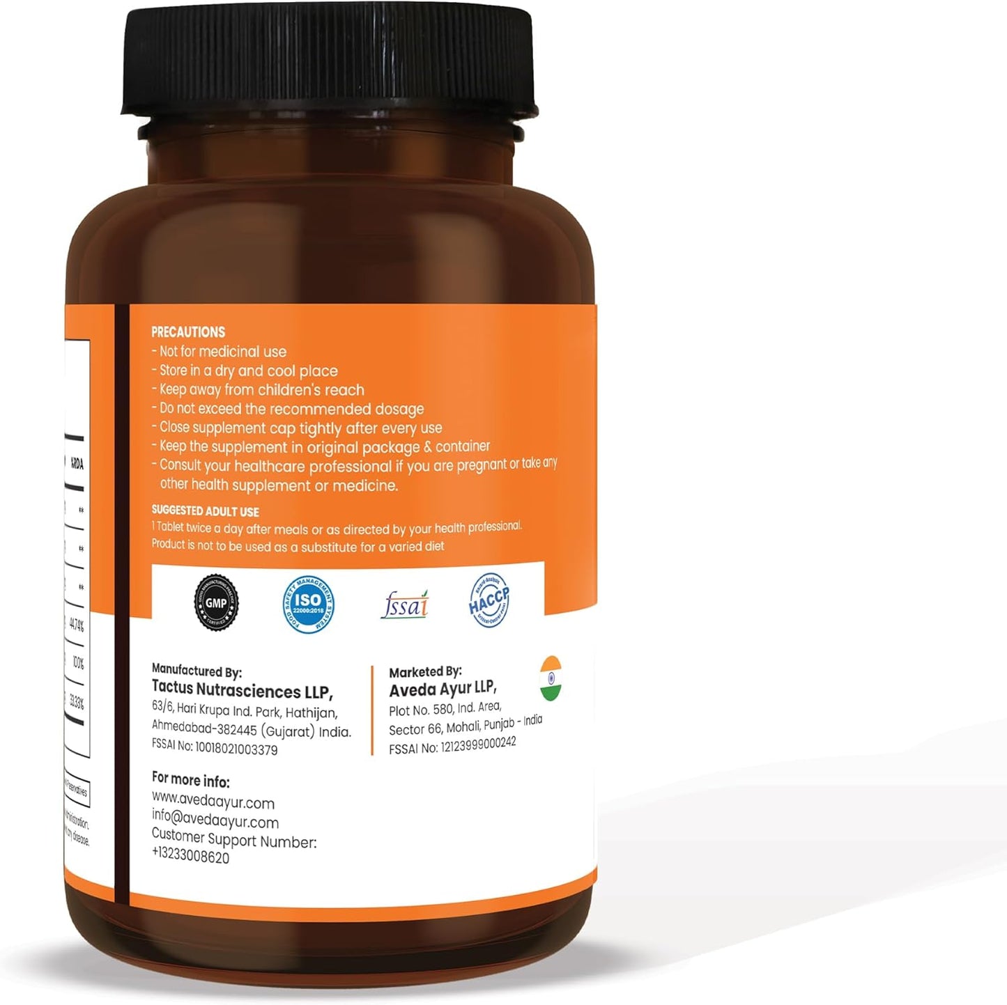 Aveda Papaya Fruit and Leaf Extract Tablets for Blood Platelets and Bone Marrow - 60 Count