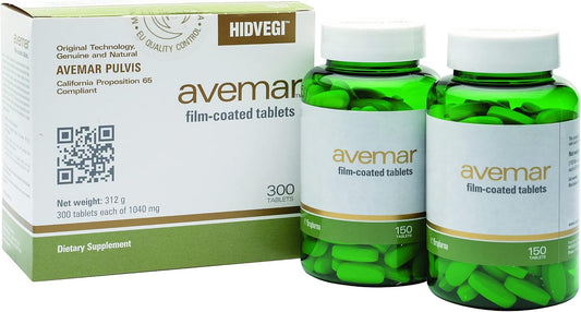Avemar™ Fermented Wheat Germ Extract Tablets - 300 Count, Natural Daily Immune and Cell Support