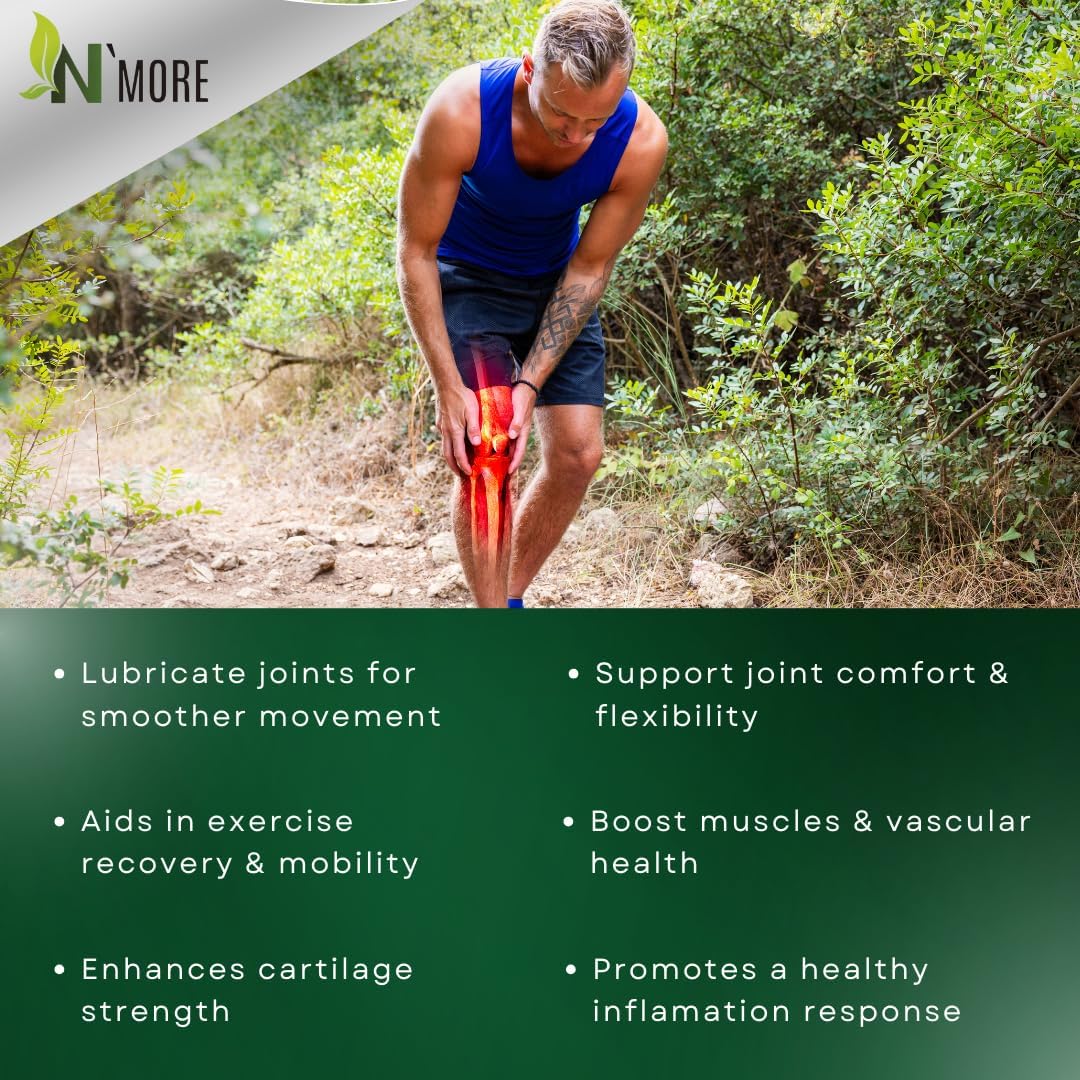 Avocado Soybean Unsaponifiables Joint Health Supplement 400 mg - Non-GMO, Dairy, Gluten & Shellfish Free - 60 Day Supply