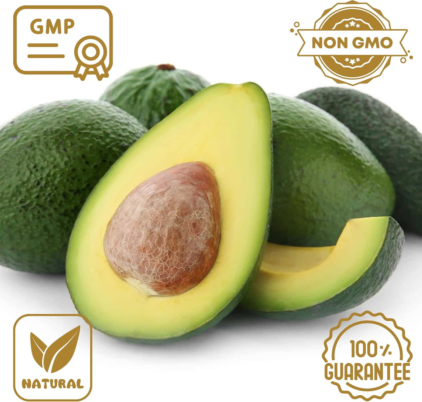 Avocado Soybean Unsaponifiables Joint Health Supplement 400 mg - Non-GMO, Dairy, Gluten & Shellfish Free - 60 Day Supply