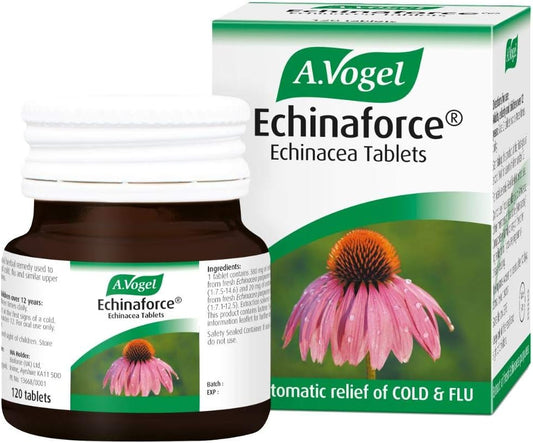 A.Vogel Echinaforce Echinacea Tablets 120 Count - Natural Immune Support