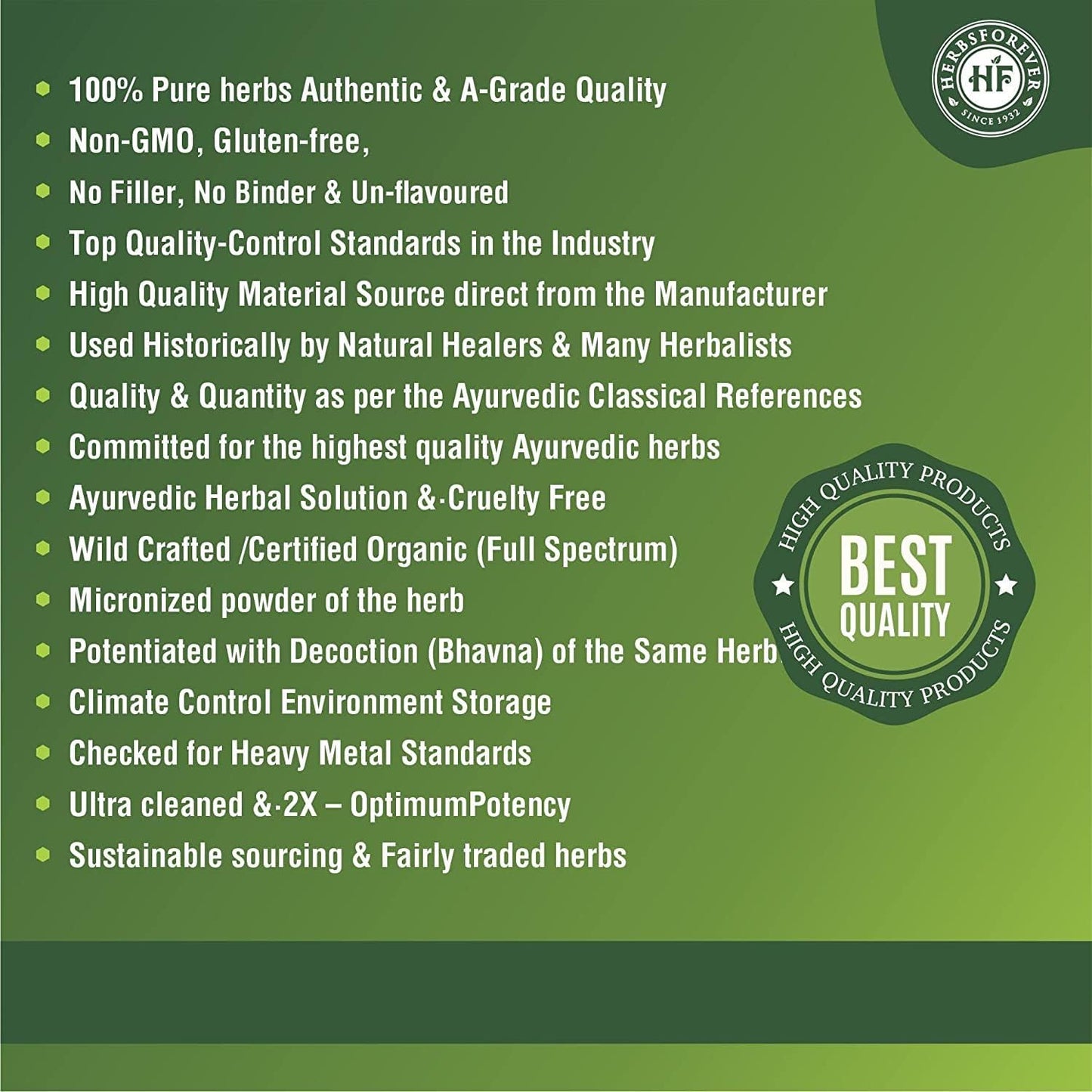 Ayurvedic Kanchnara Guggul Capsules 800mg - 90 Vege Capsules by Herbsforever