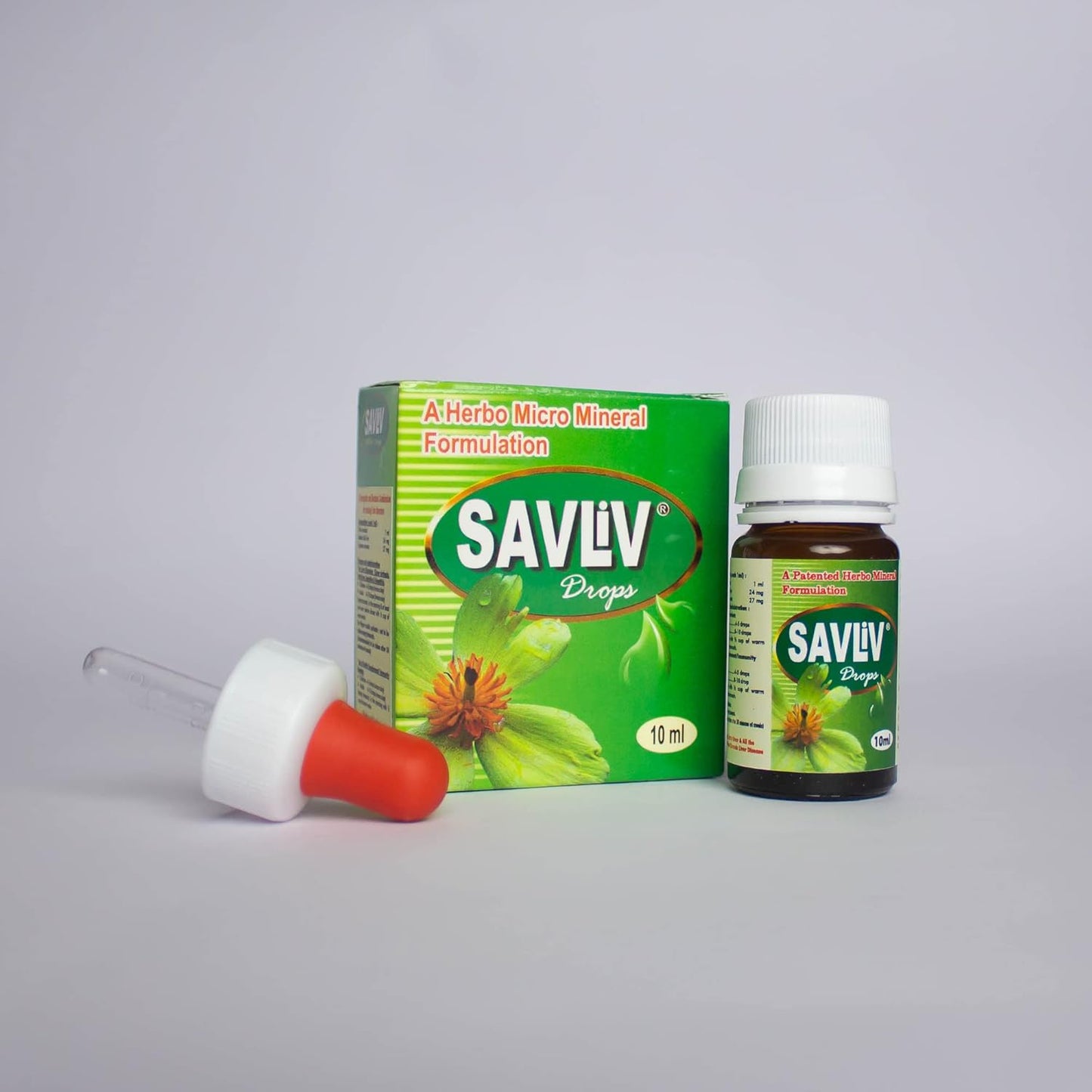 Ayurvedic SAVLIV Liver Drops 10ml Vial - Natural Detox for Liver Health and Management of Liver Issues