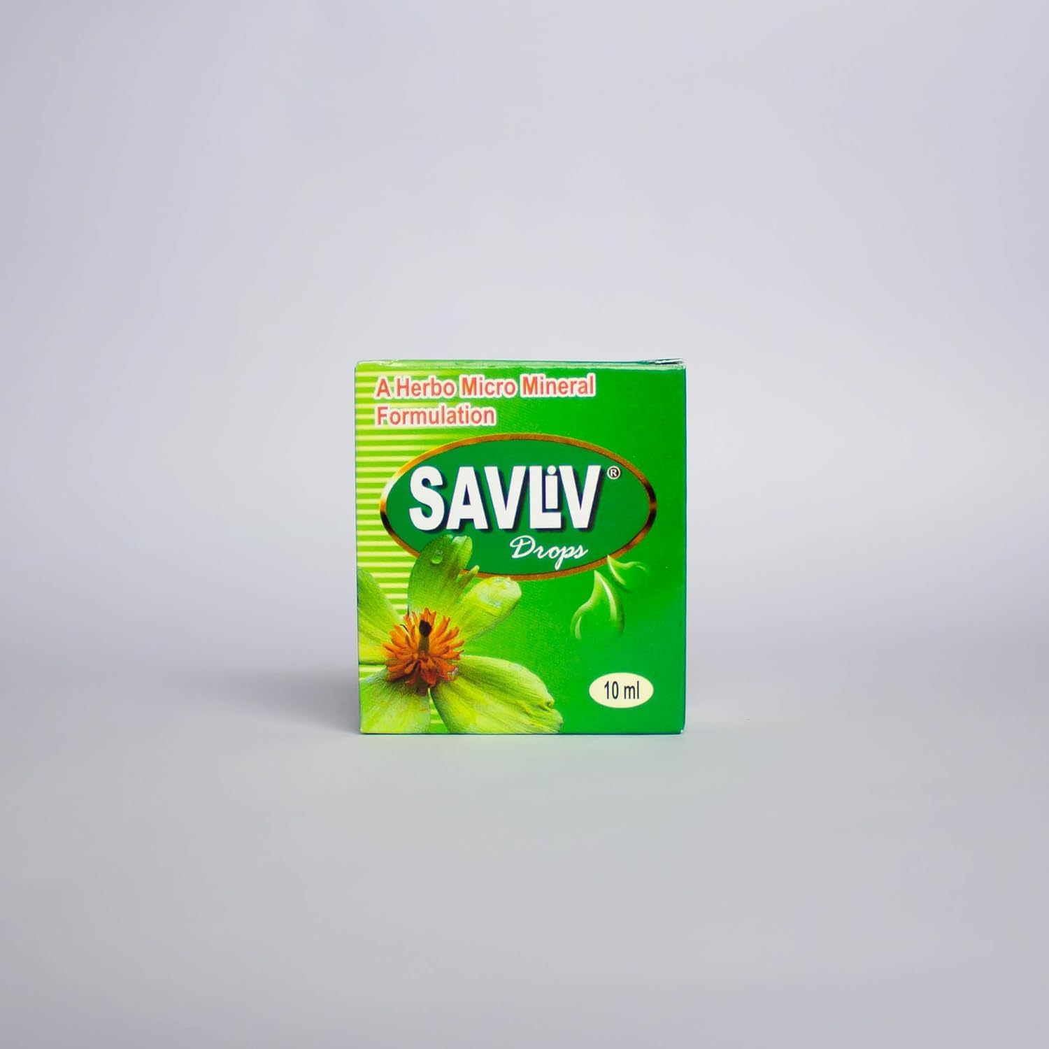 Ayurvedic SAVLIV Liver Drops 10ml Vial - Natural Detox for Liver Health and Management of Liver Issues