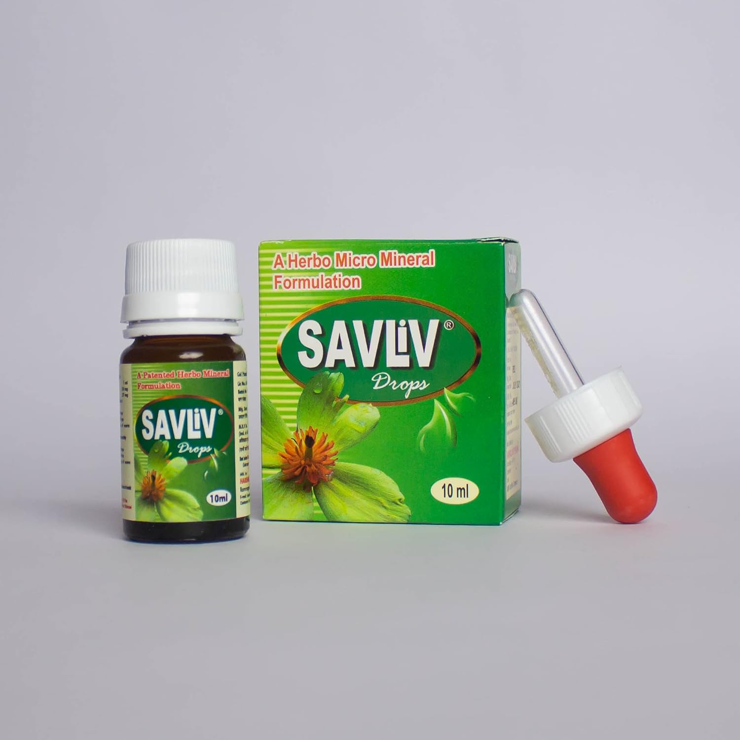 Ayurvedic SAVLIV Liver Drops 10ml Vial - Natural Detox for Liver Health and Management of Liver Issues