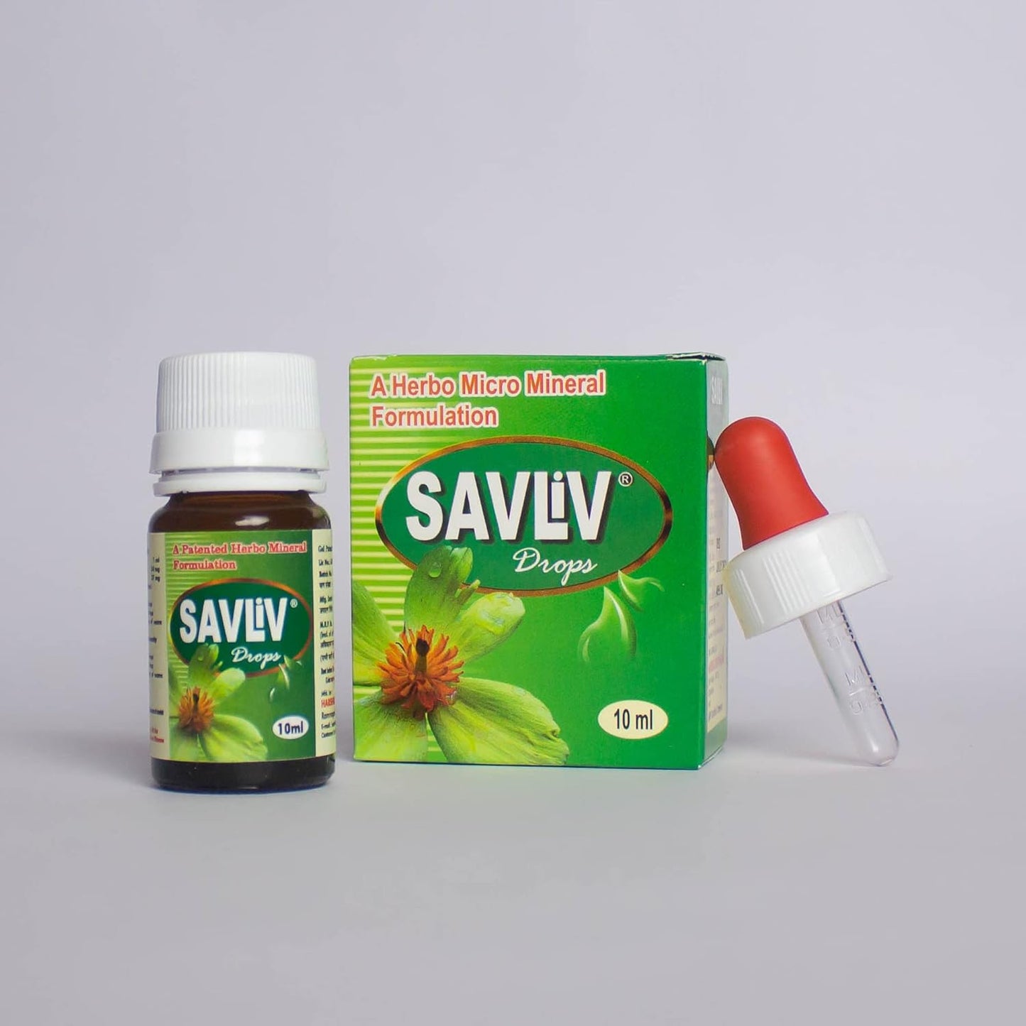 Ayurvedic SAVLIV Liver Drops 10ml Vial - Natural Detox for Liver Health and Management of Liver Issues