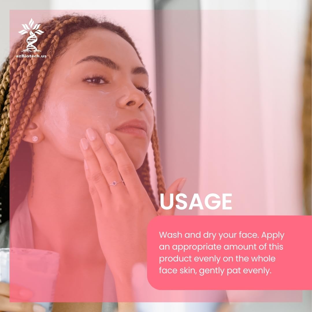 AZ BIOTECH Resveratrol, Algae Oil, and Vitamin C Night Cream - 1.69 fl, Anti-aging Moisturizer