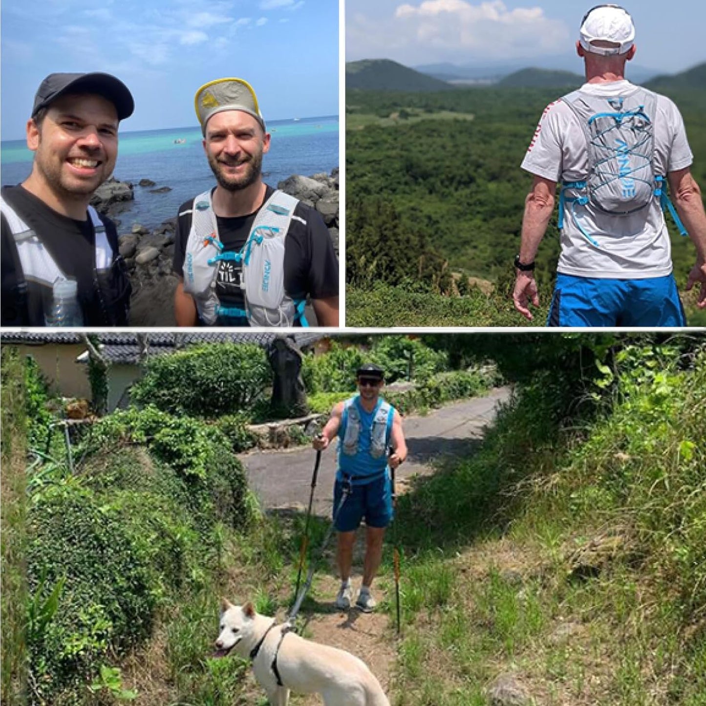 Azarxis 5L/5.5L Hydration Running Vest Backpack for Men and Women - Ideal for Jogging, Trail Running, Cycling, and Hiking