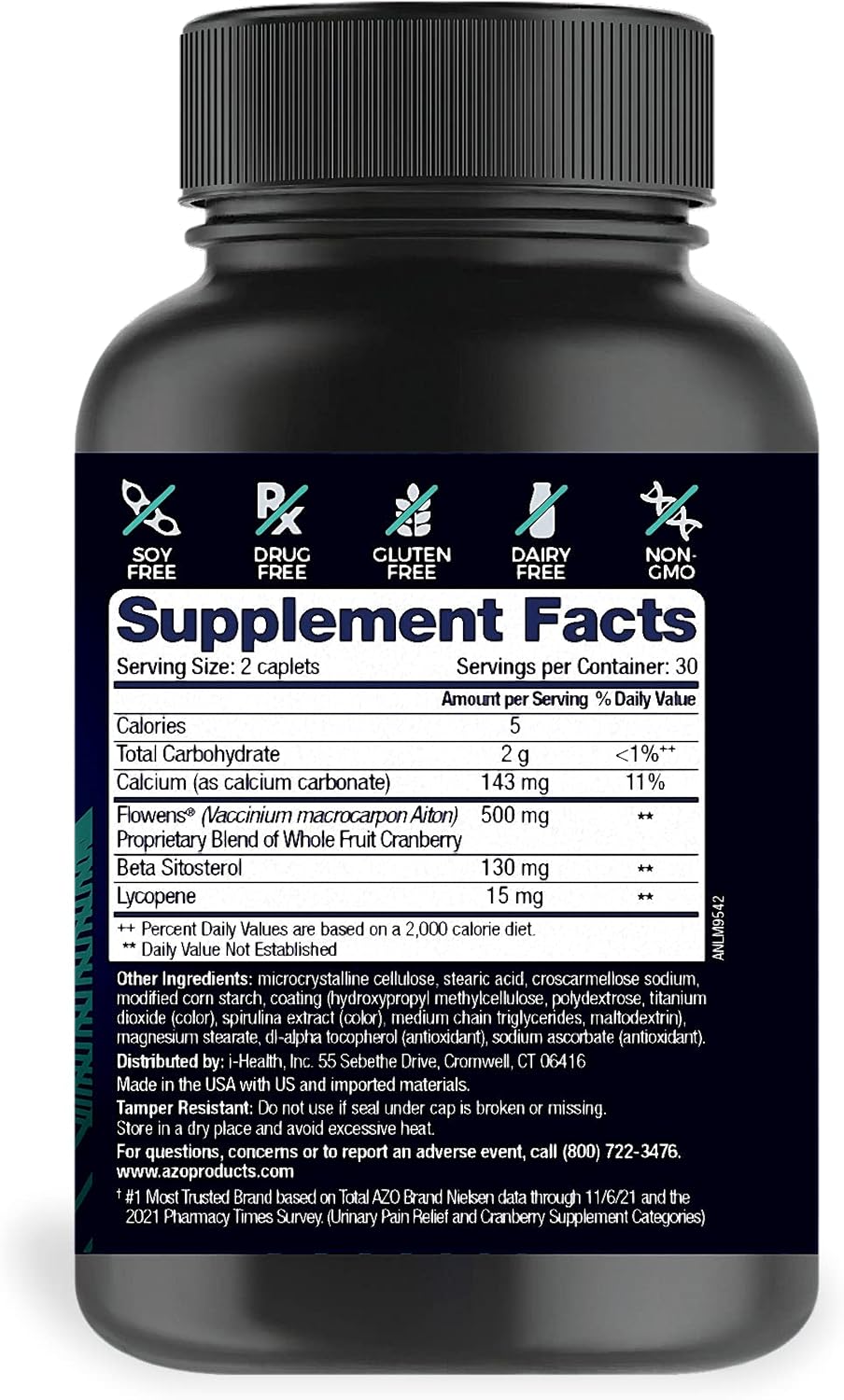 AZO Men Prostate and Urinary Defense - Clinical Strength Supplement for Healthy Prostate Function and Urine Flow - 60 Count