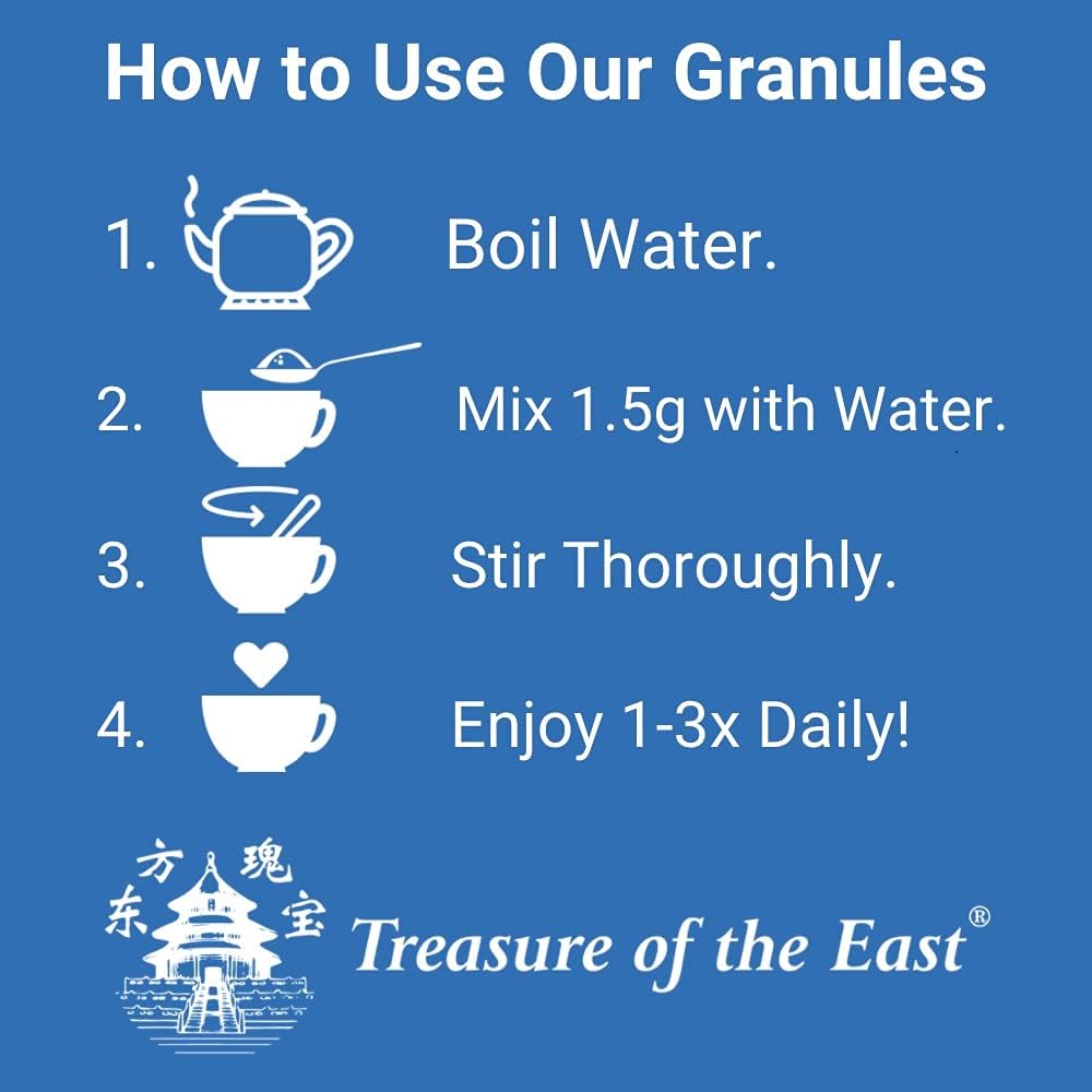 Bai He Gu Jin Tang 5:1 Concentrated Herbal Extract Granules 100g - Lily Bulb Decoction from Treasure of the East
