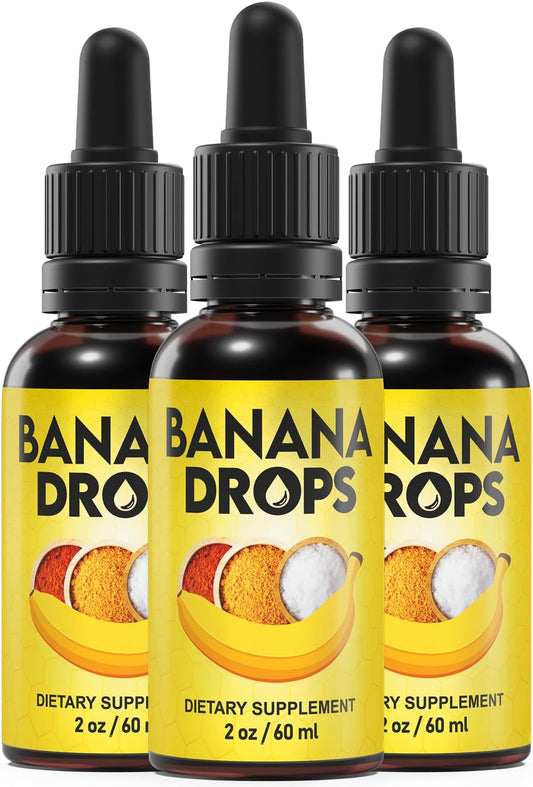 BananaDrops Original Formula - 3 Pack for 90 Days | Official BananaDrops Formula - BoostGo Australia