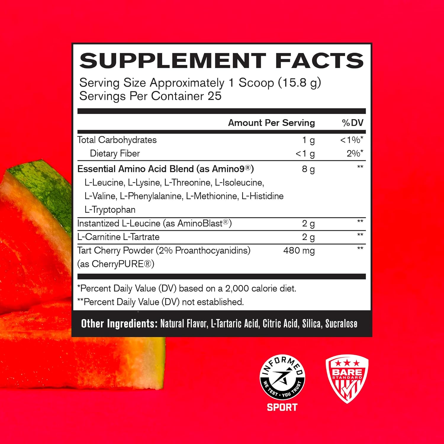 BARE PERFORMANCE NUTRITION BPN Recovery & G1M Orange Combo Pack