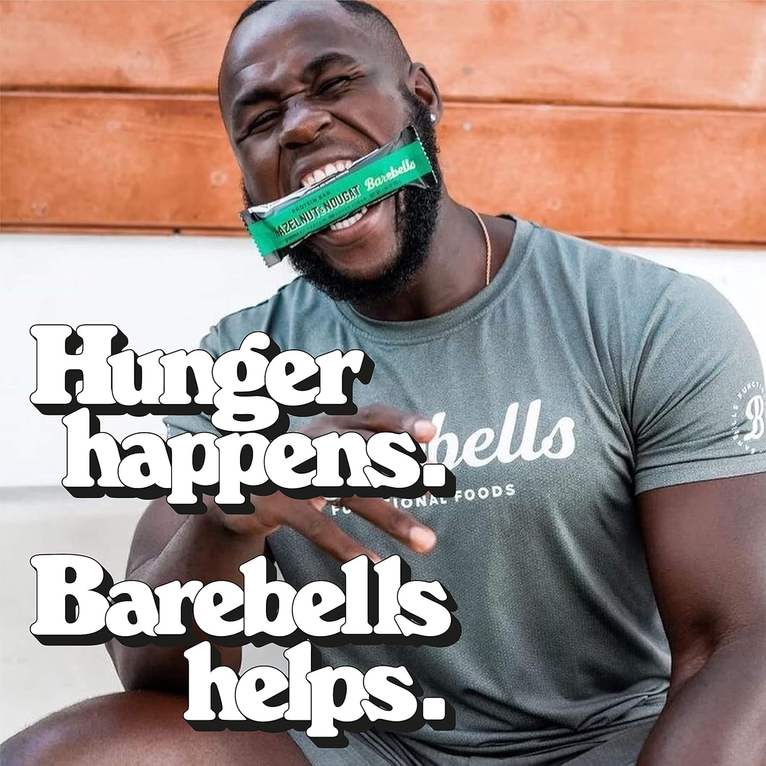 Barebells Hazelnut & Nougat Protein Bars - 12 Count, 1.9oz Bars - High Protein Snacks with 20g Protein - Low Sugar Chocolate Protein Bar - On The Go Breakfast Bars