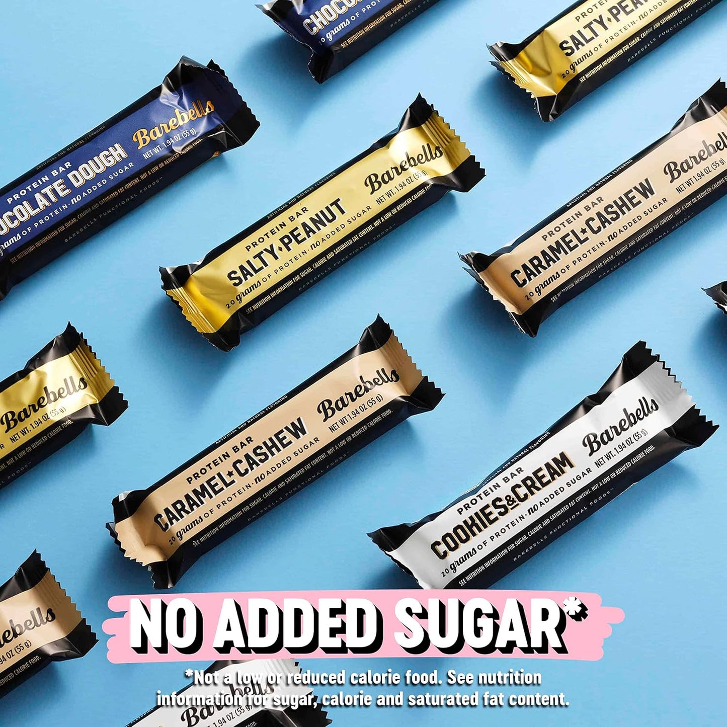 Barebells Protein Bars Variety Pack - 24 Bars Total - 20g High Protein Snacks - Low Sugar Chocolate Bars - On-The-Go Breakfast & Snack Bars