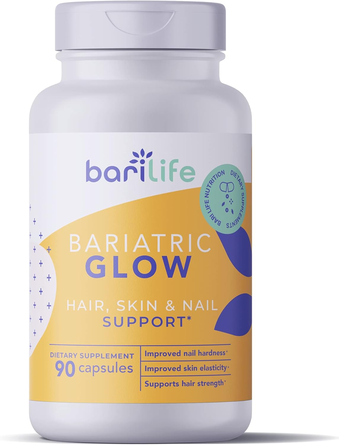 Bari Life Hair, Skin & Nails Supplement with Vitamin-Multi Probiotic Formula