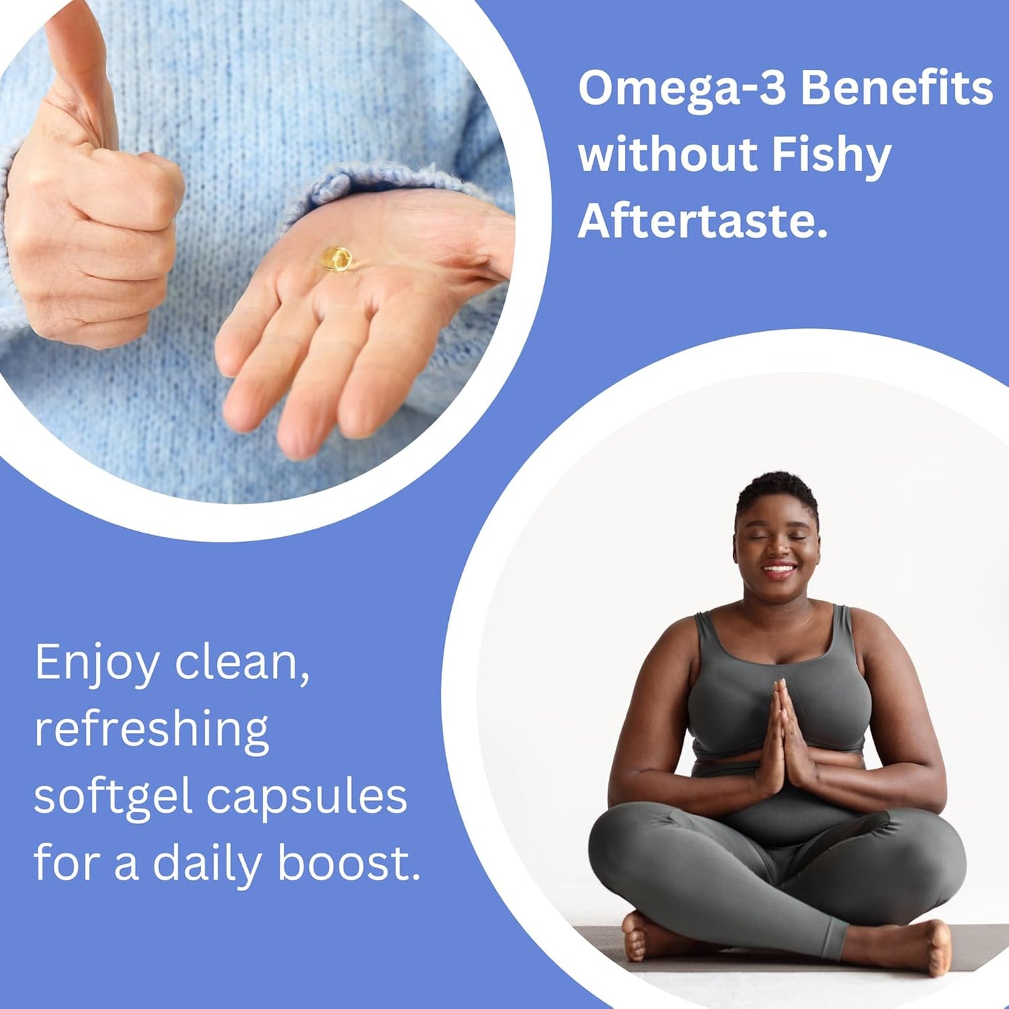 Bariatric-Friendly Omega-3 Supplement with High EPA & DHA - 1,930mg Per Serving - MAG-03 Technology - 60 Softgels