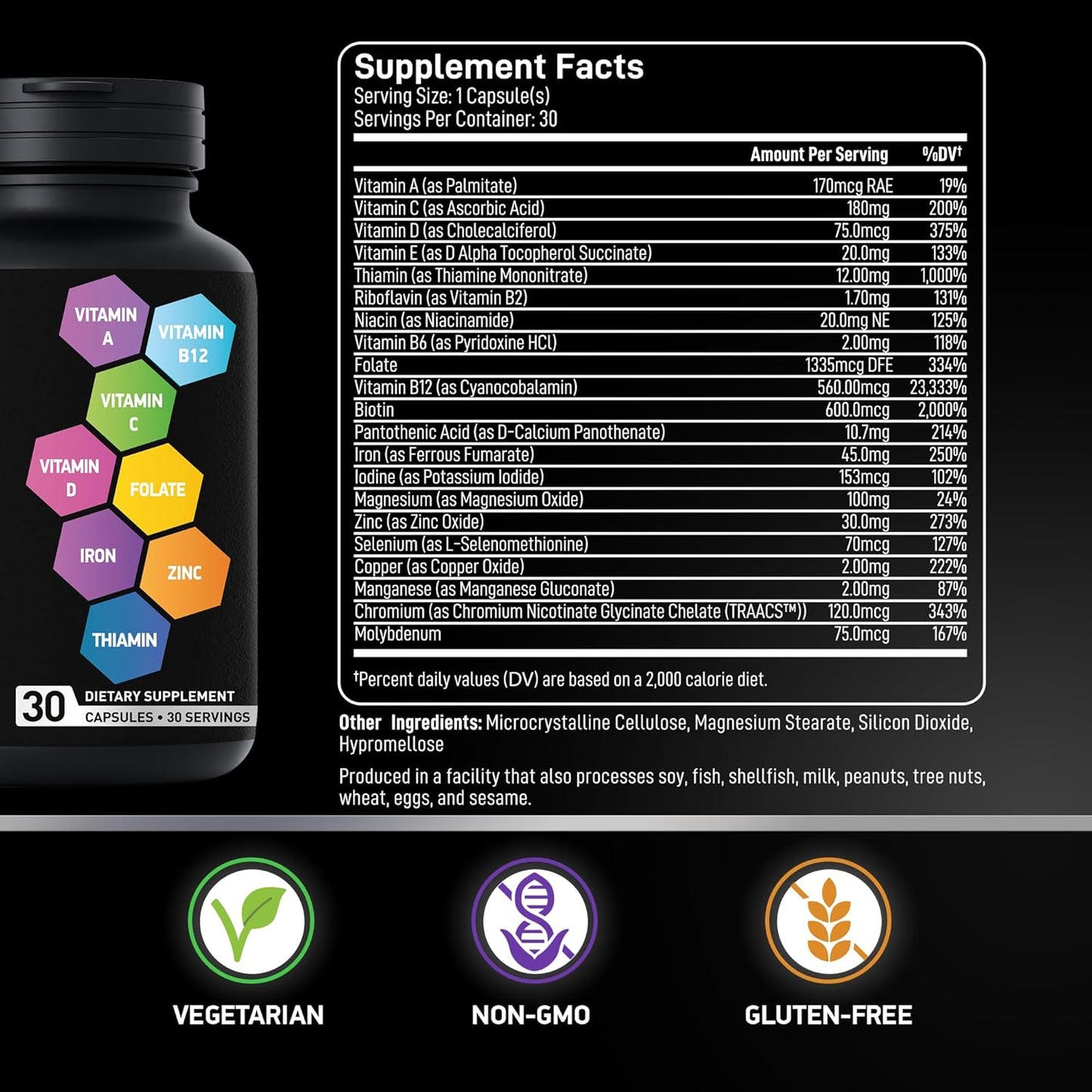 Bariatric Multivitamin and Vegan Iron Bundle for Post Gastric Bypass by BIOACTIVE LABS