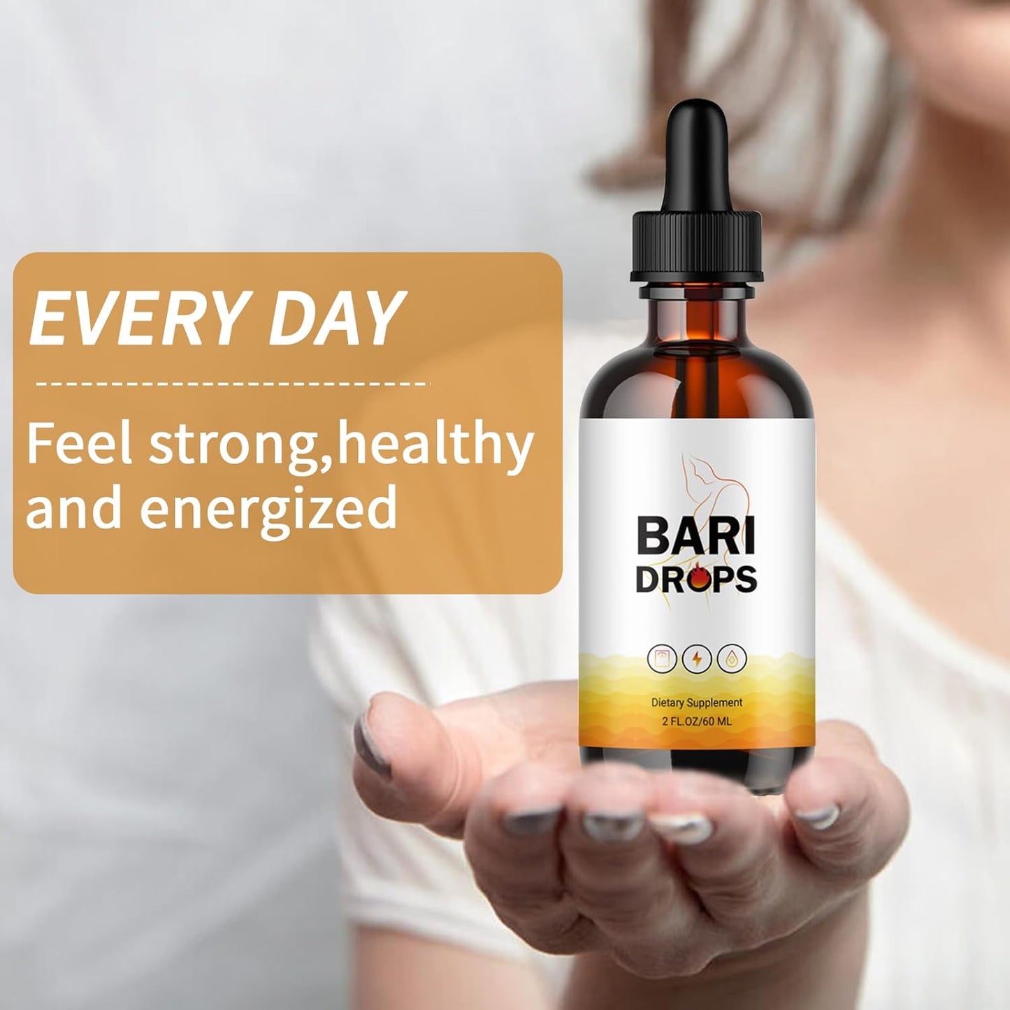 BariDrops GLP-1 Supplement Liquid Formula - 2 Bottle Pack