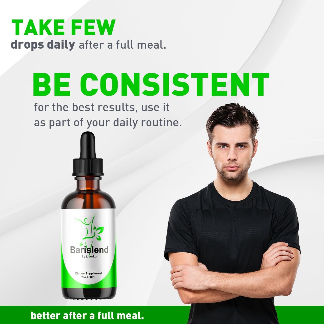 Barislend Liquid Drops - Advanced Formula for Premium Support (1 Month Supply)