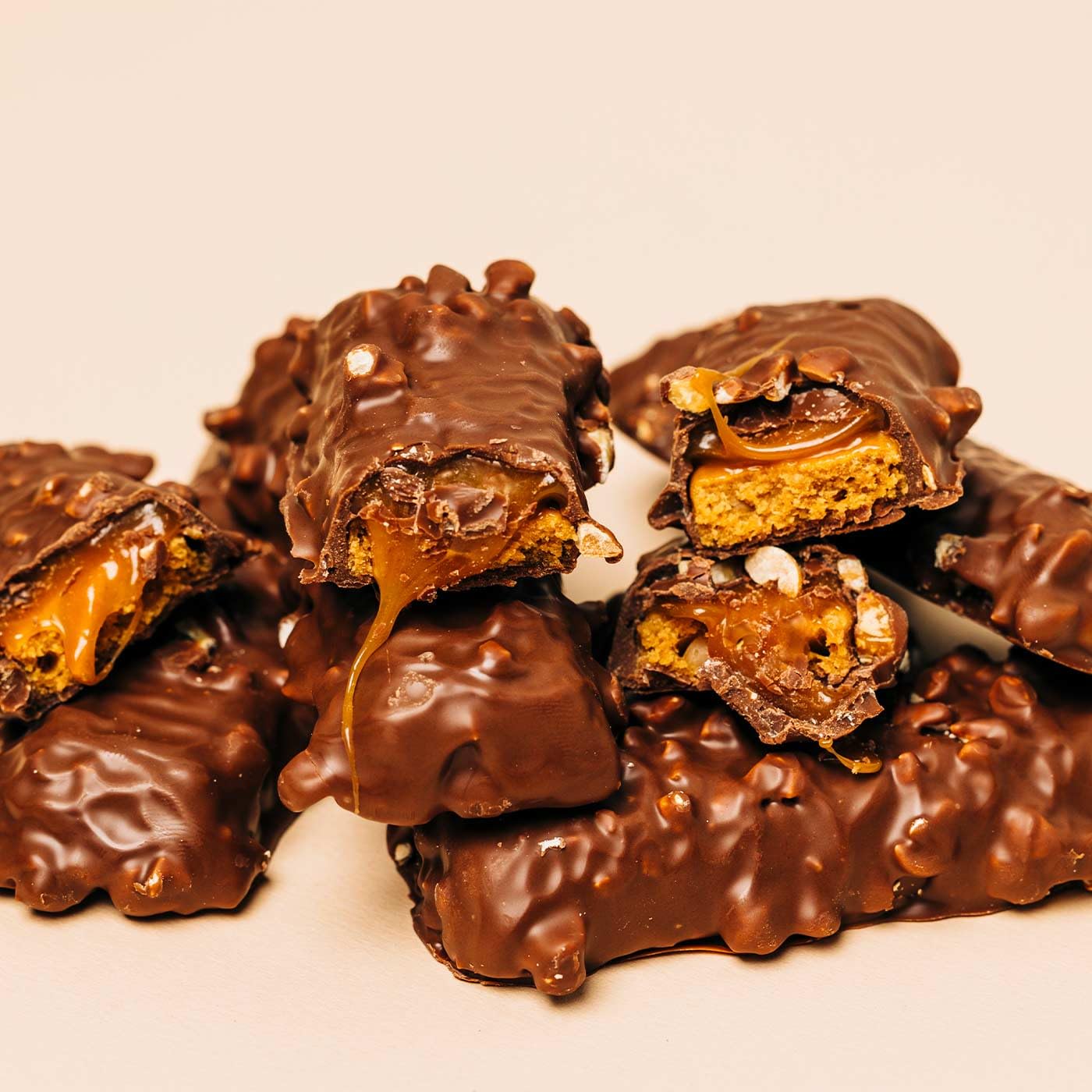 BariWise Caramel Crunch Protein Bar - 170 Calories, 15g Protein, Gluten Free (7ct)