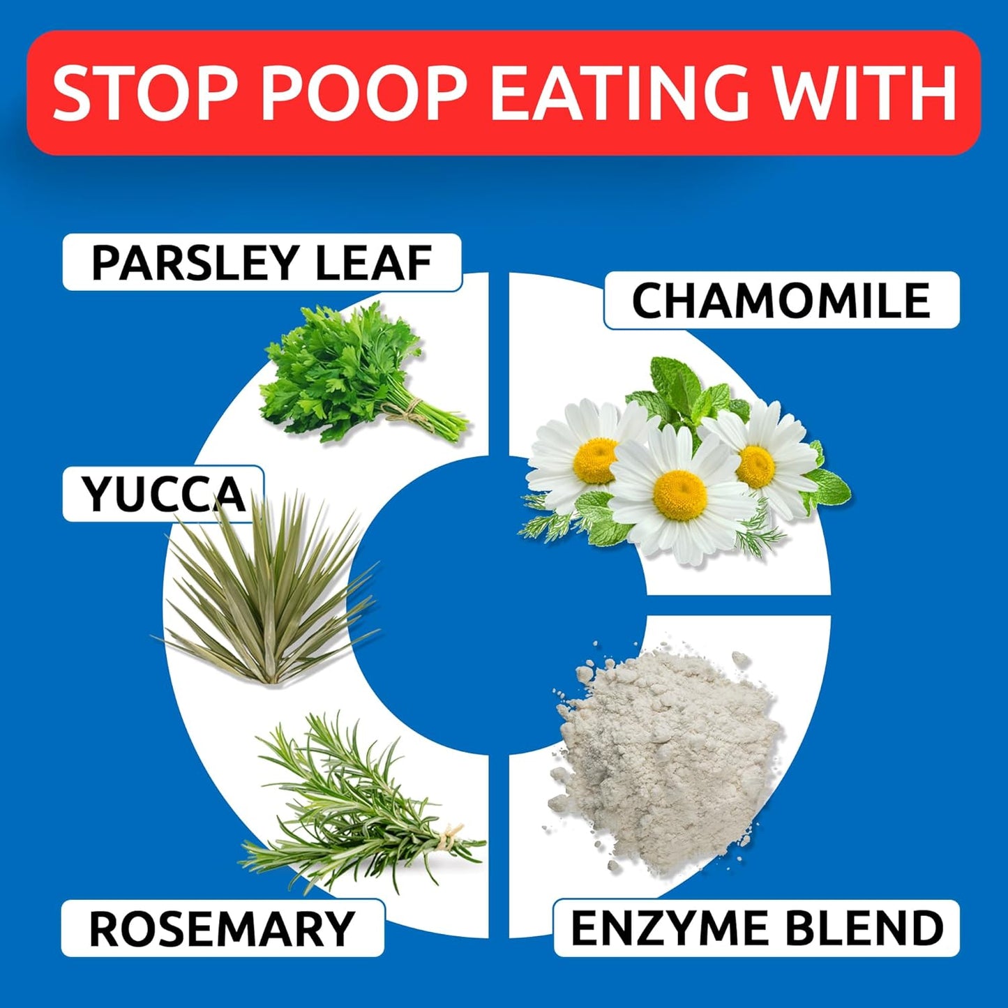 BARK&SPARK Coprophagia Treatment Soft Chews with Probiotics & Enzymes for Digestive Health - 120 Count - USA Made