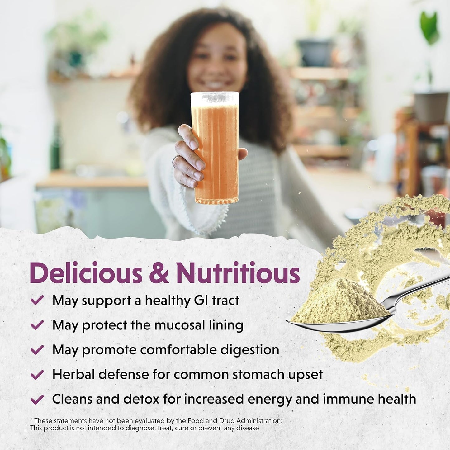 Barlean's Intestinal Repair Gut Health Powder with 16 Digestive Supplements, L-Glutamine, Marshmallow & Licorice Root, Aloe Vera, Fiber - Mixed Berry Flavor - 6.35 oz