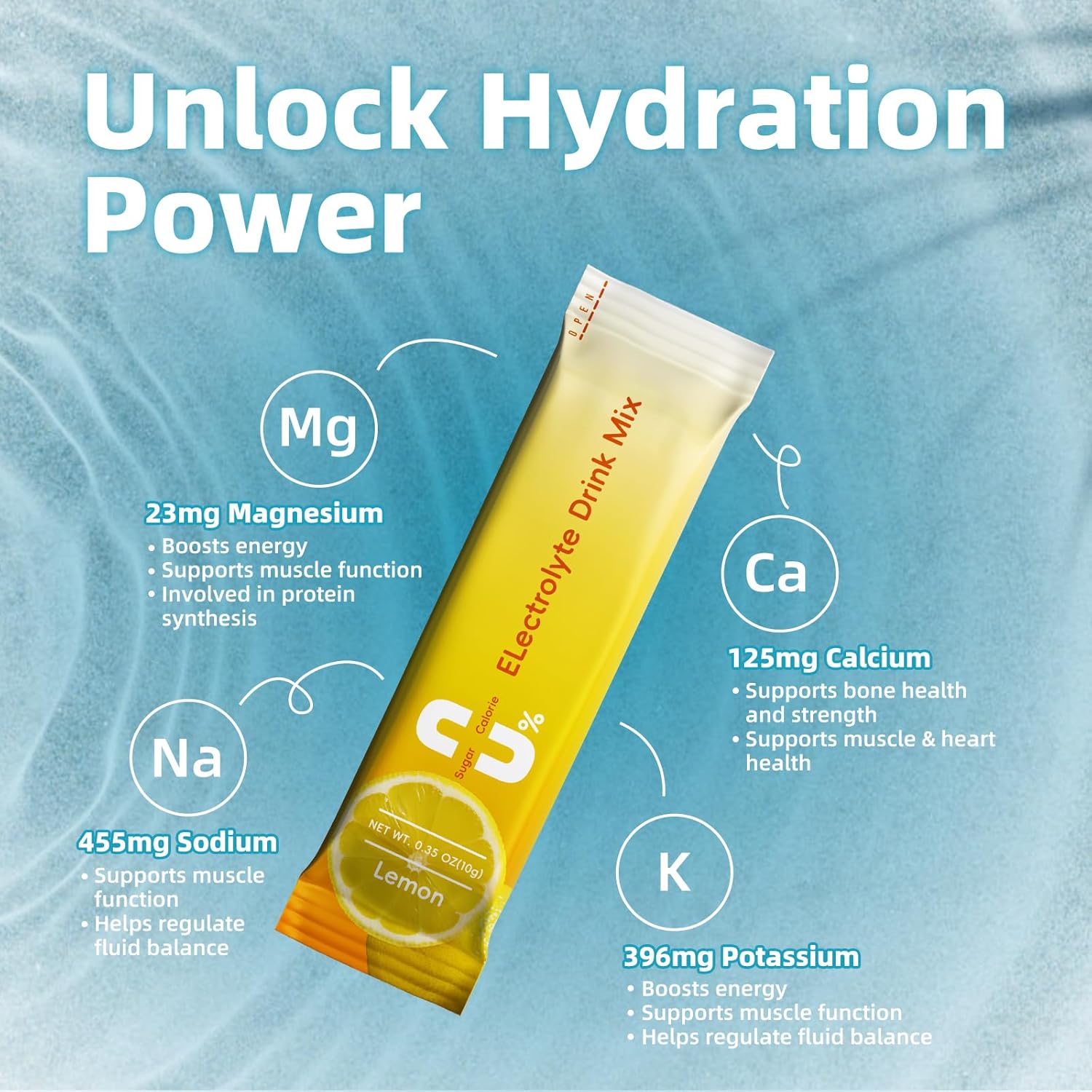 BBEEAAUU Electrolytes Powder Variety Pack with Vitamins - Sugar-Free & Zero Calorie Electrolyte Drink Mix for Rapid Hydration, Endurance, and Energy Support - Non-GMO, Vegan (16 Sticks)